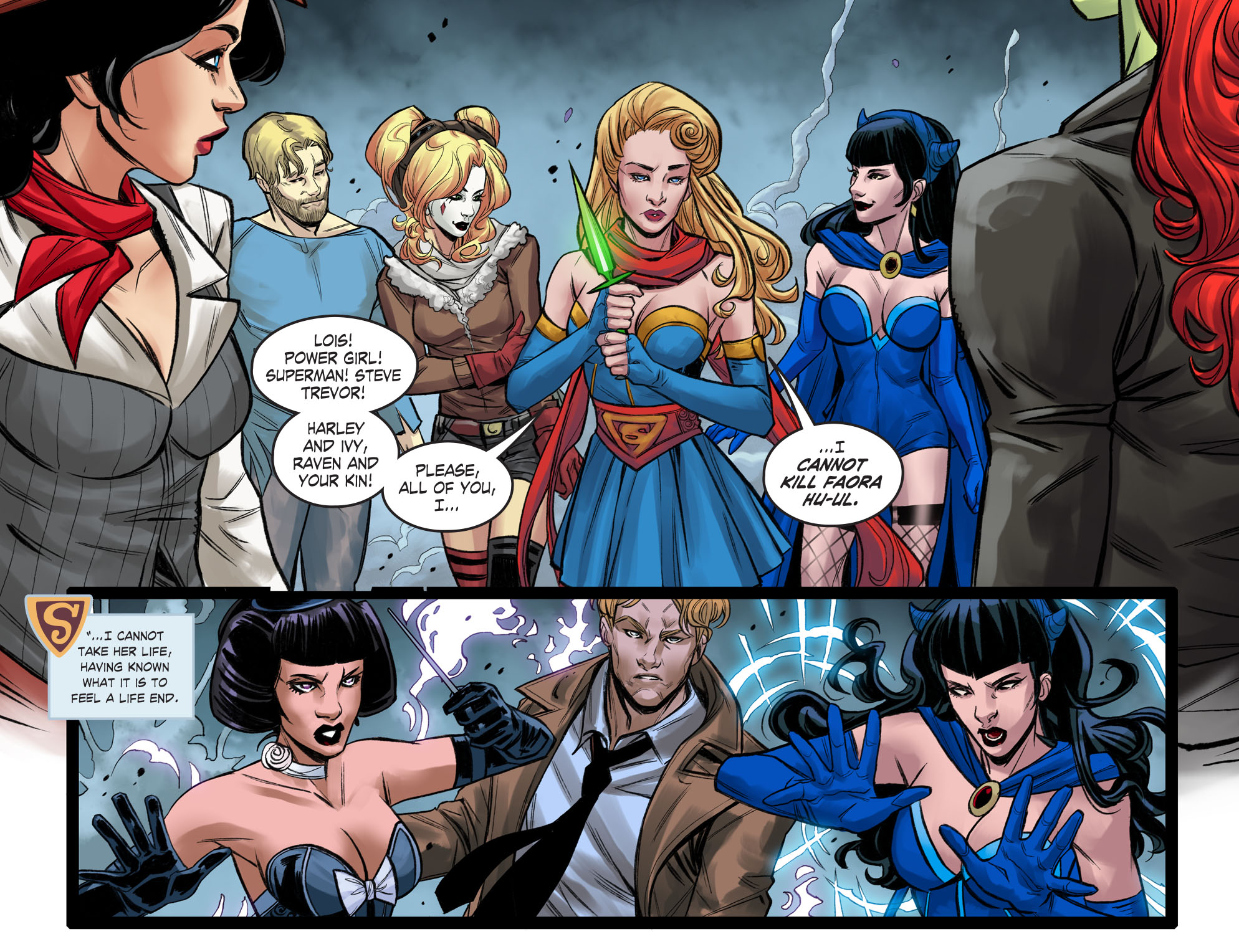 Read online DC Comics: Bombshells comic -  Issue #99 - 16