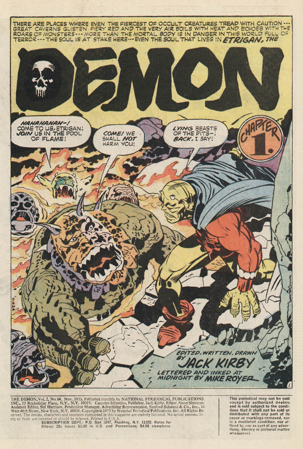 Read online The Demon (1972) comic -  Issue #14 - 2