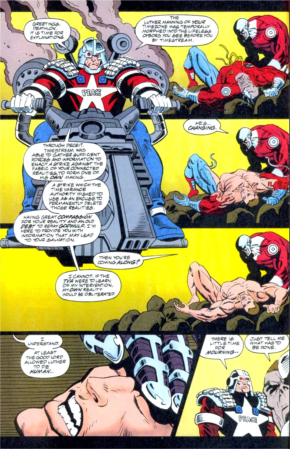 Read online Deathlok (1991) comic -  Issue #34 - 5