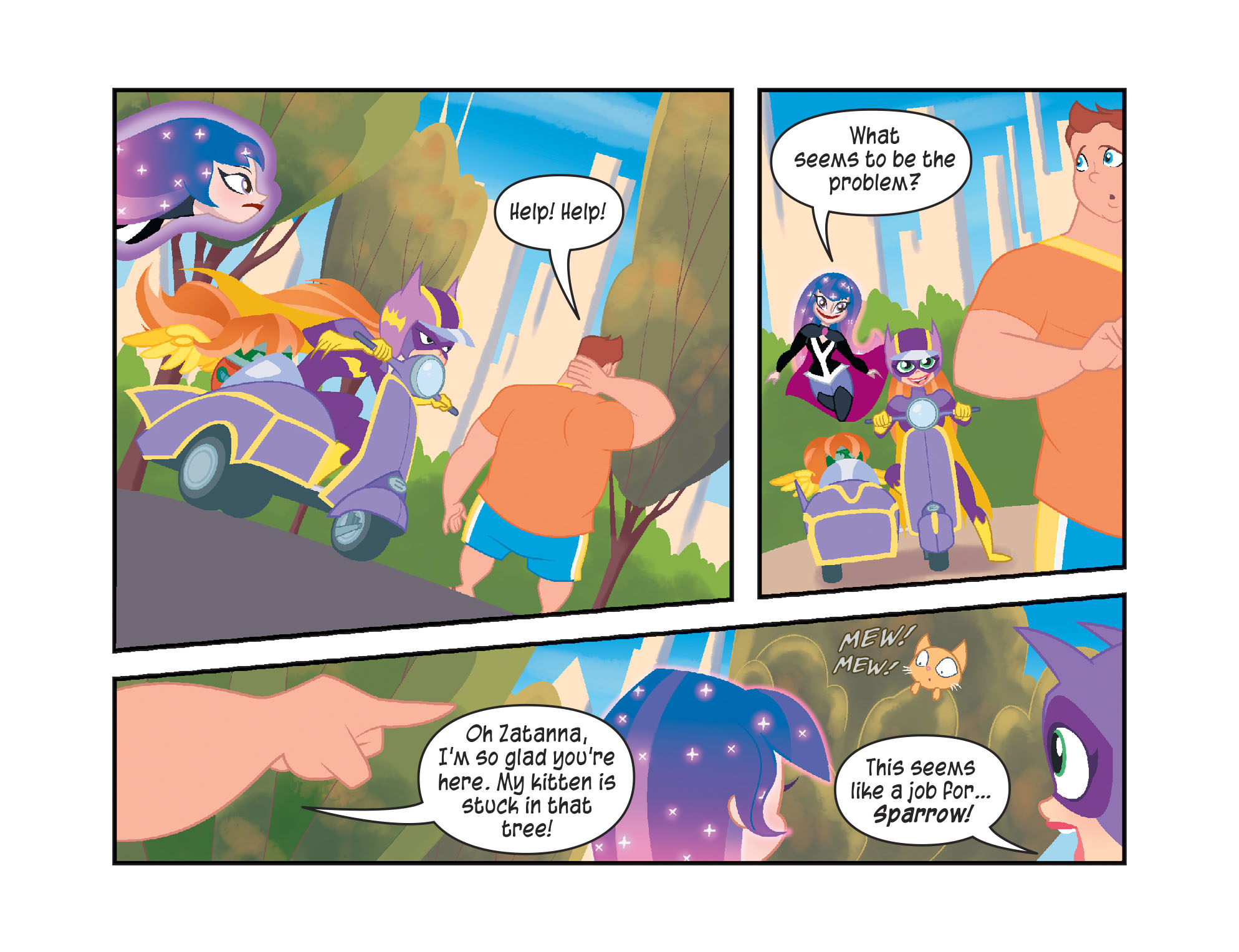 Read online DC Super Hero Girls: Weird Science comic -  Issue #10 - 12
