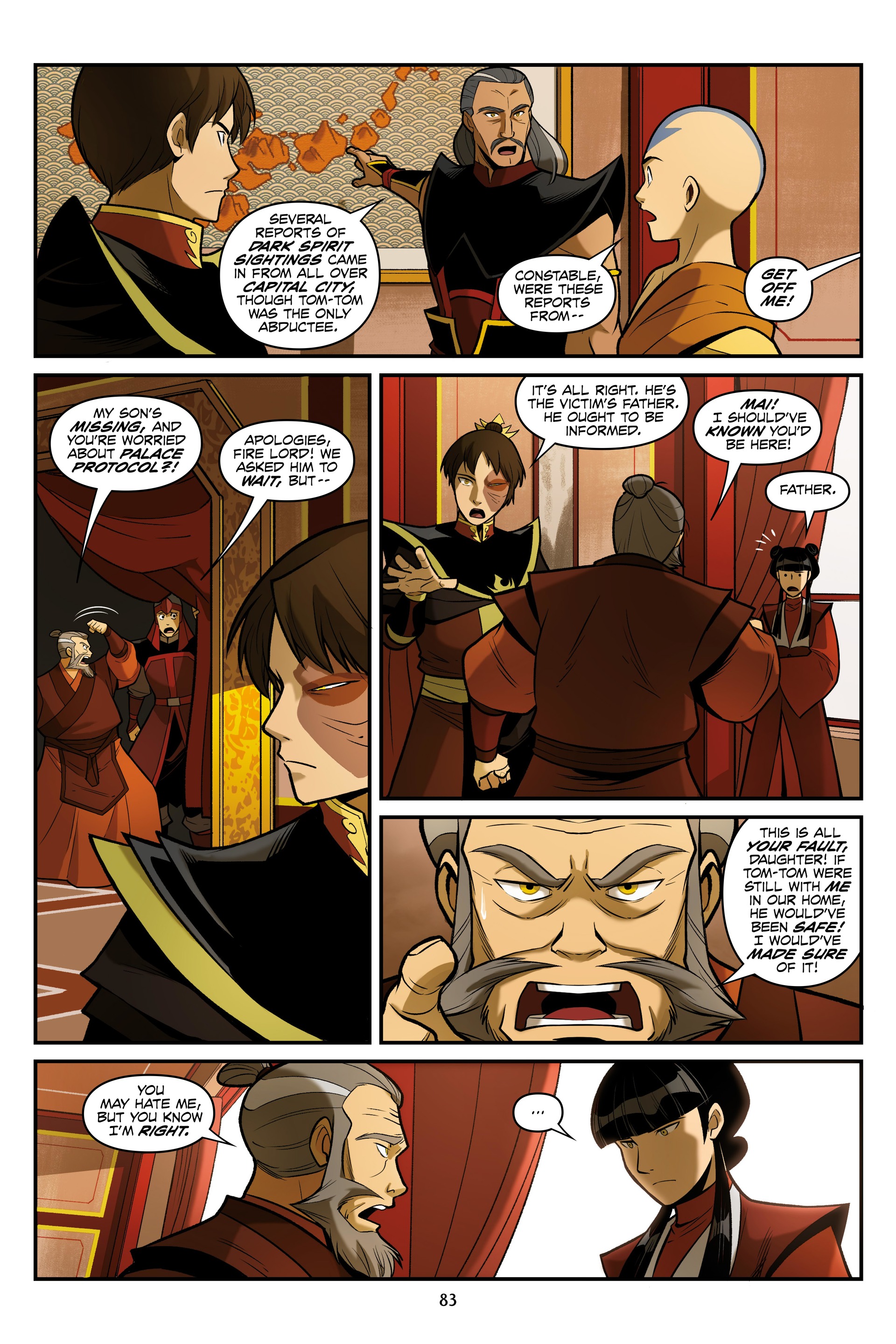 Read online Nickelodeon Avatar: The Last Airbender - Smoke and Shadow comic -  Issue # _Omnibus (Part 1) - 84