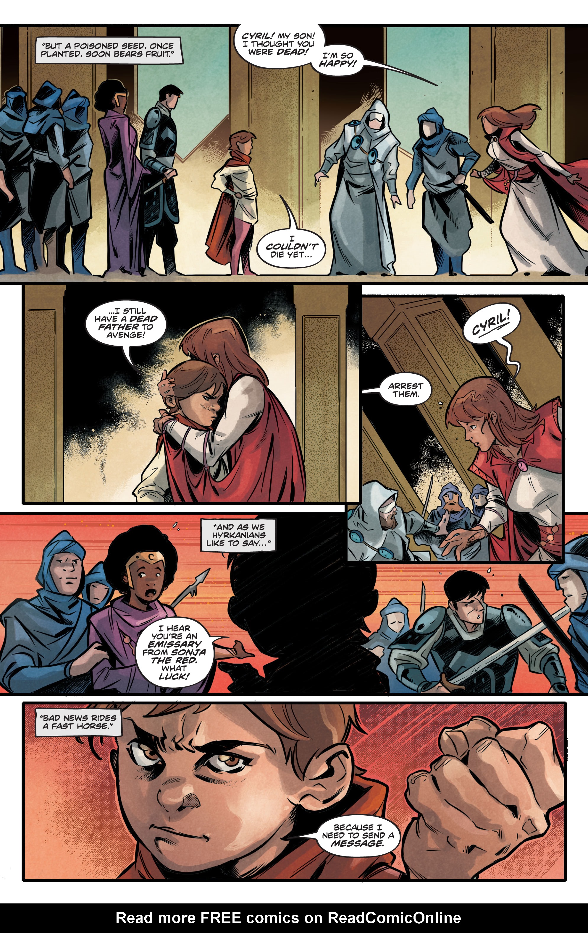 Read online Red Sonja (2019) comic -  Issue #19 - 23