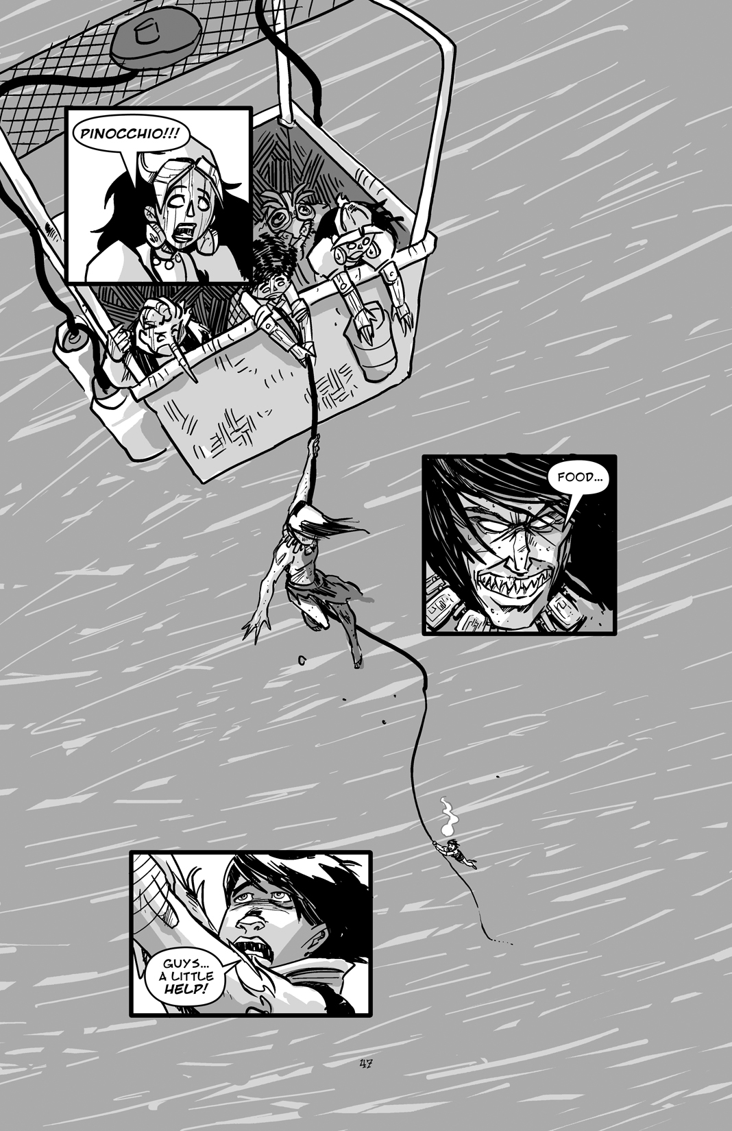 Read online Pinocchio: Vampire Slayer - Of Wood and Blood comic -  Issue #2 - 21