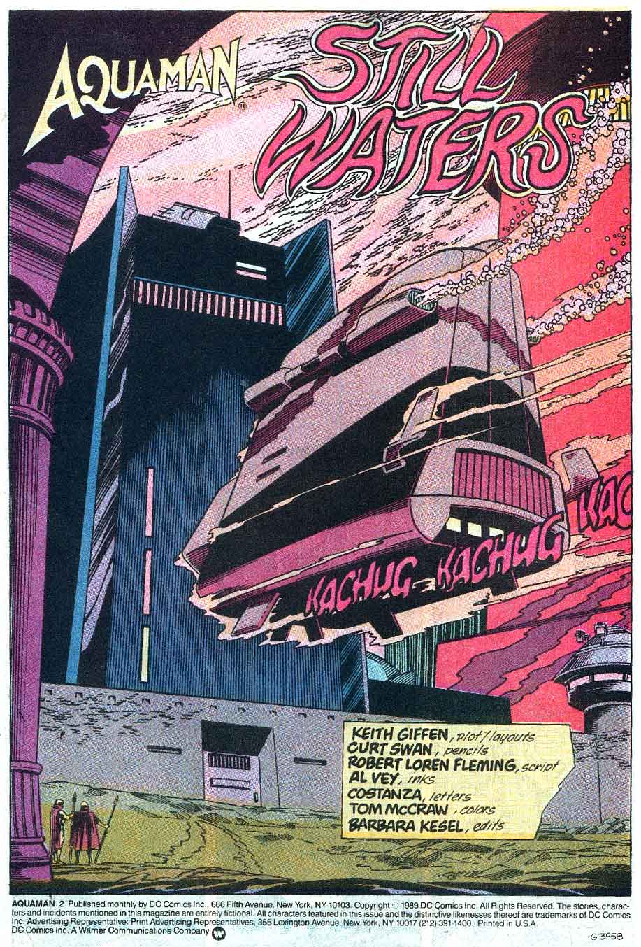 Aquaman (1989) Issue #2 #2 - English 2