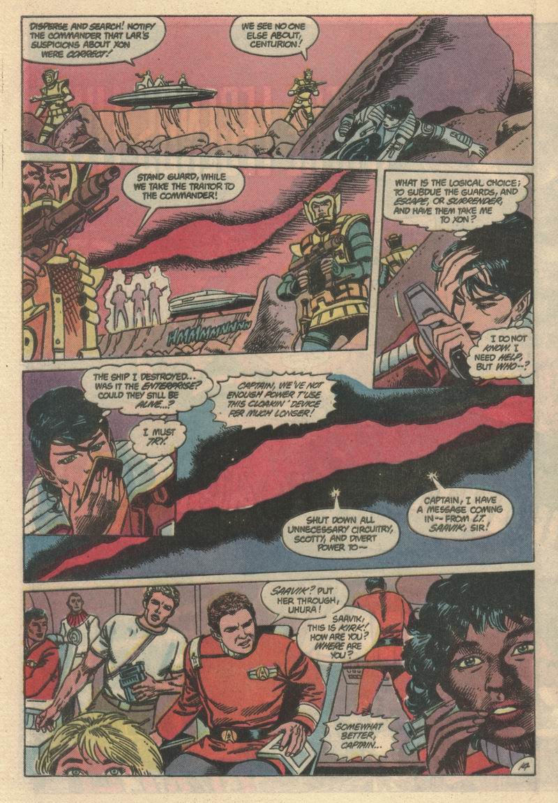 Read online Star Trek (1984) comic -  Issue #8 - 15