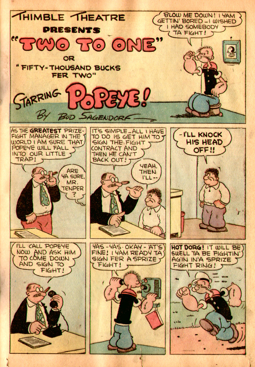 Read online Four Color Comics comic -  Issue #127 - 35