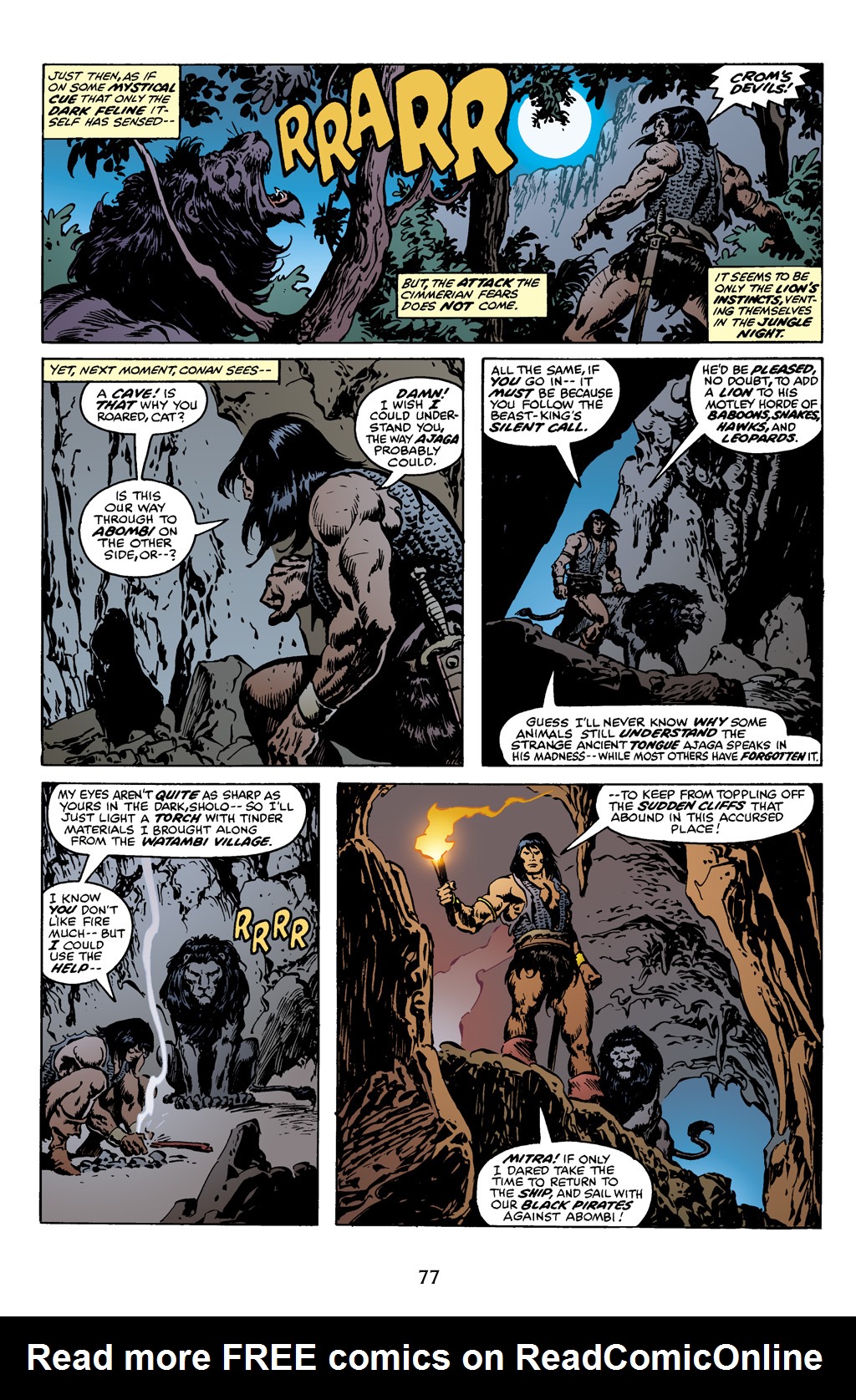 Read online The Chronicles of Conan comic -  Issue # TPB 12 (Part 1) - 78