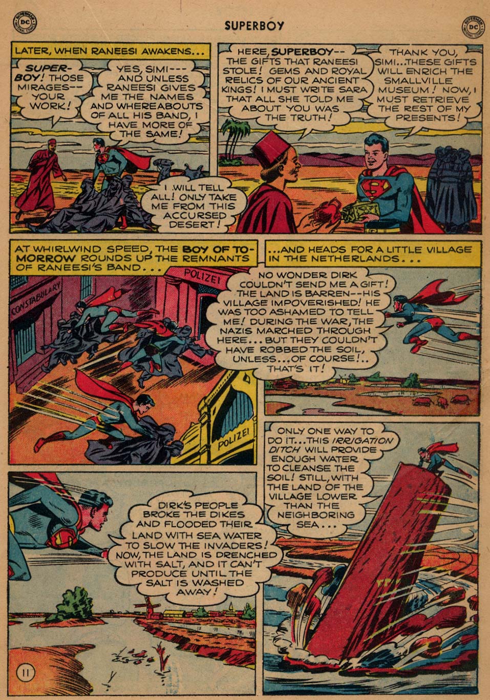 Read online Superboy (1949) comic -  Issue #11 - 24