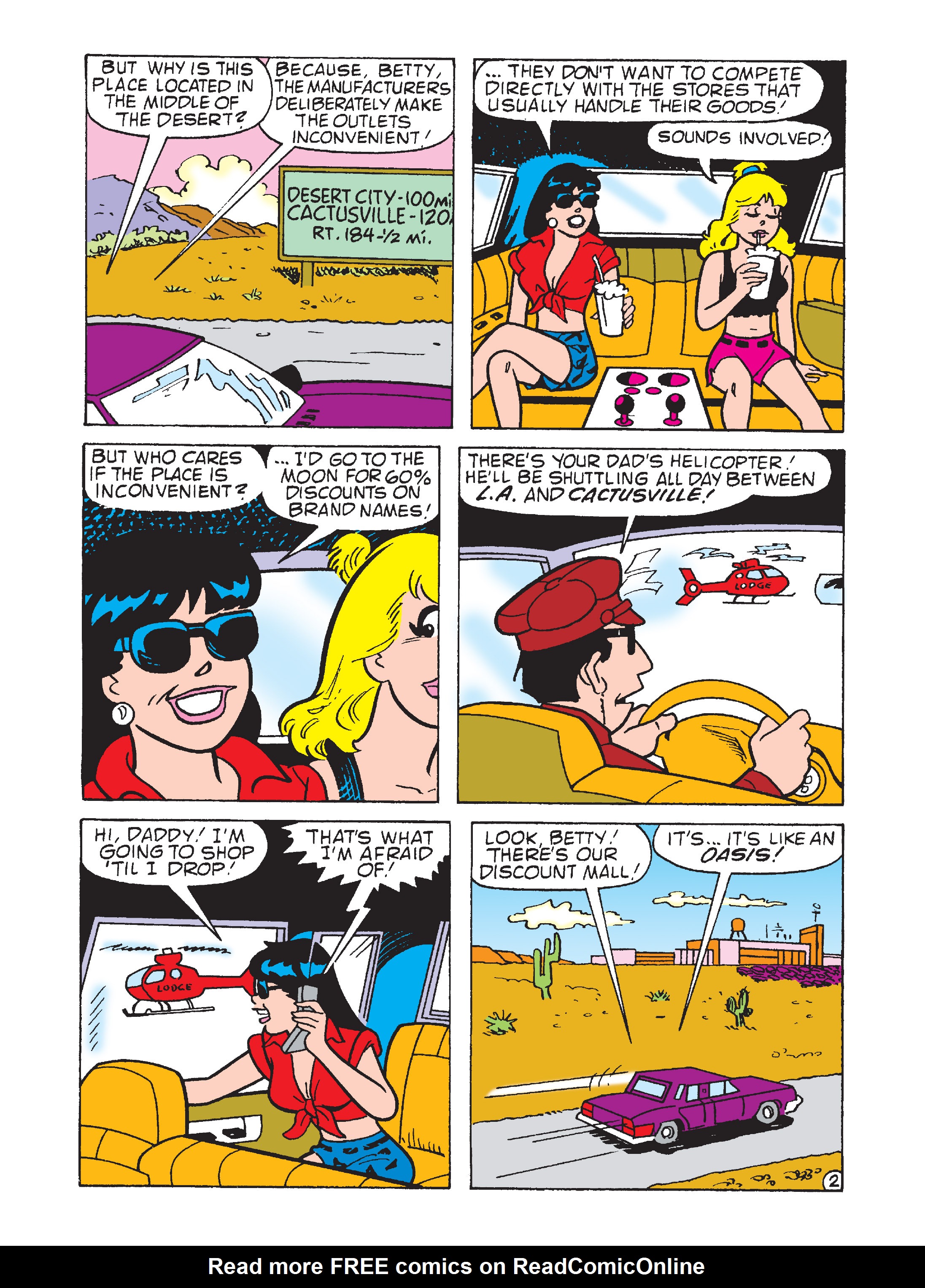 Read online Betty and Veronica Double Digest comic -  Issue #225 - 253