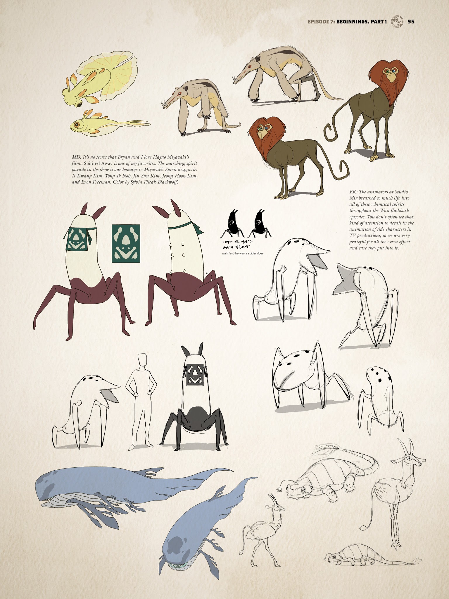 Read online The Legend of Korra: The Art of the Animated Series comic -  Issue # TPB 2 - 88