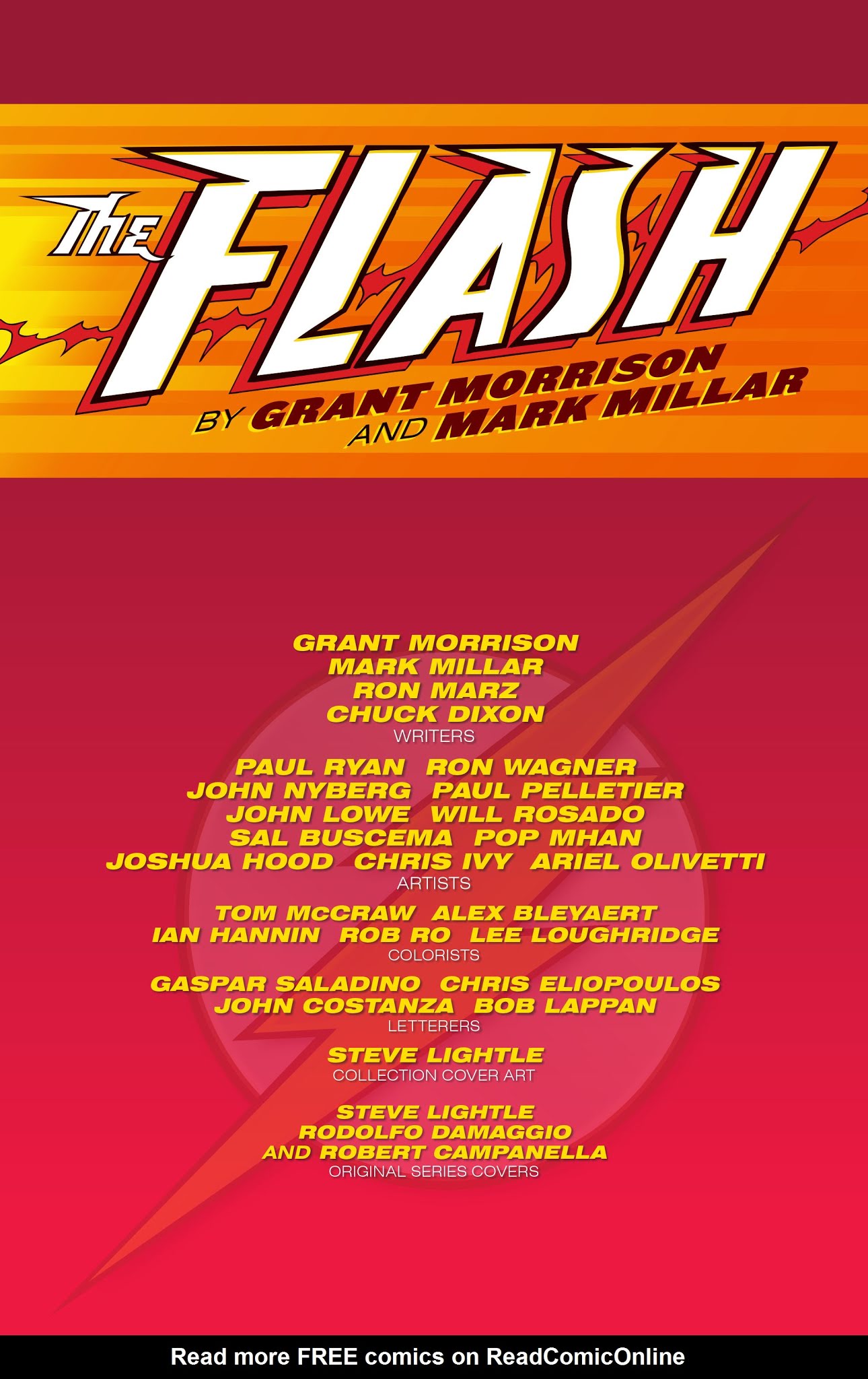 Read online The Flash by Grant Morrison and Mark Millar comic -  Issue # TPB - 2