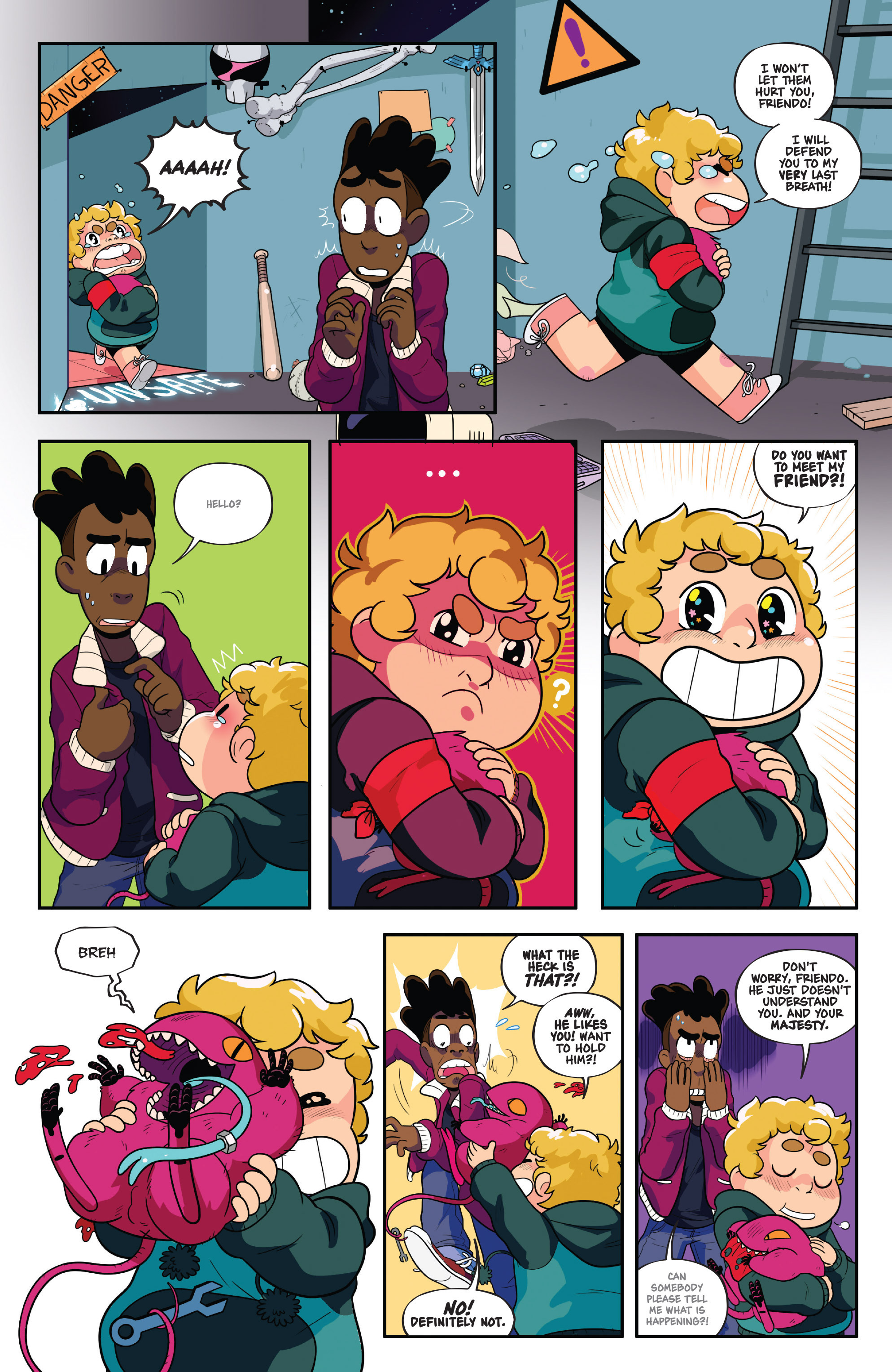 Read online The Backstagers comic -  Issue #1 - 10