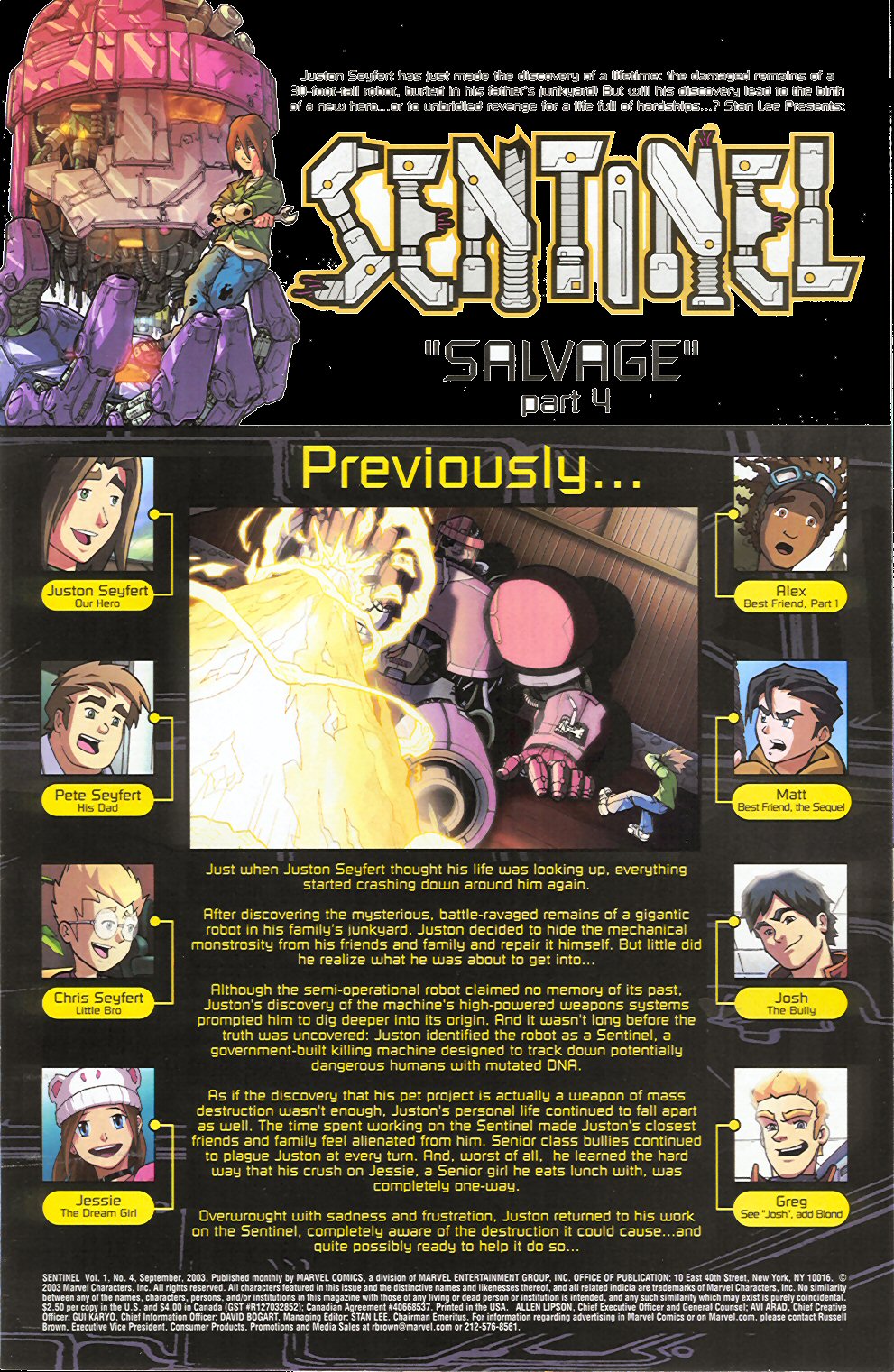 Read online Sentinel comic -  Issue #4 - 3