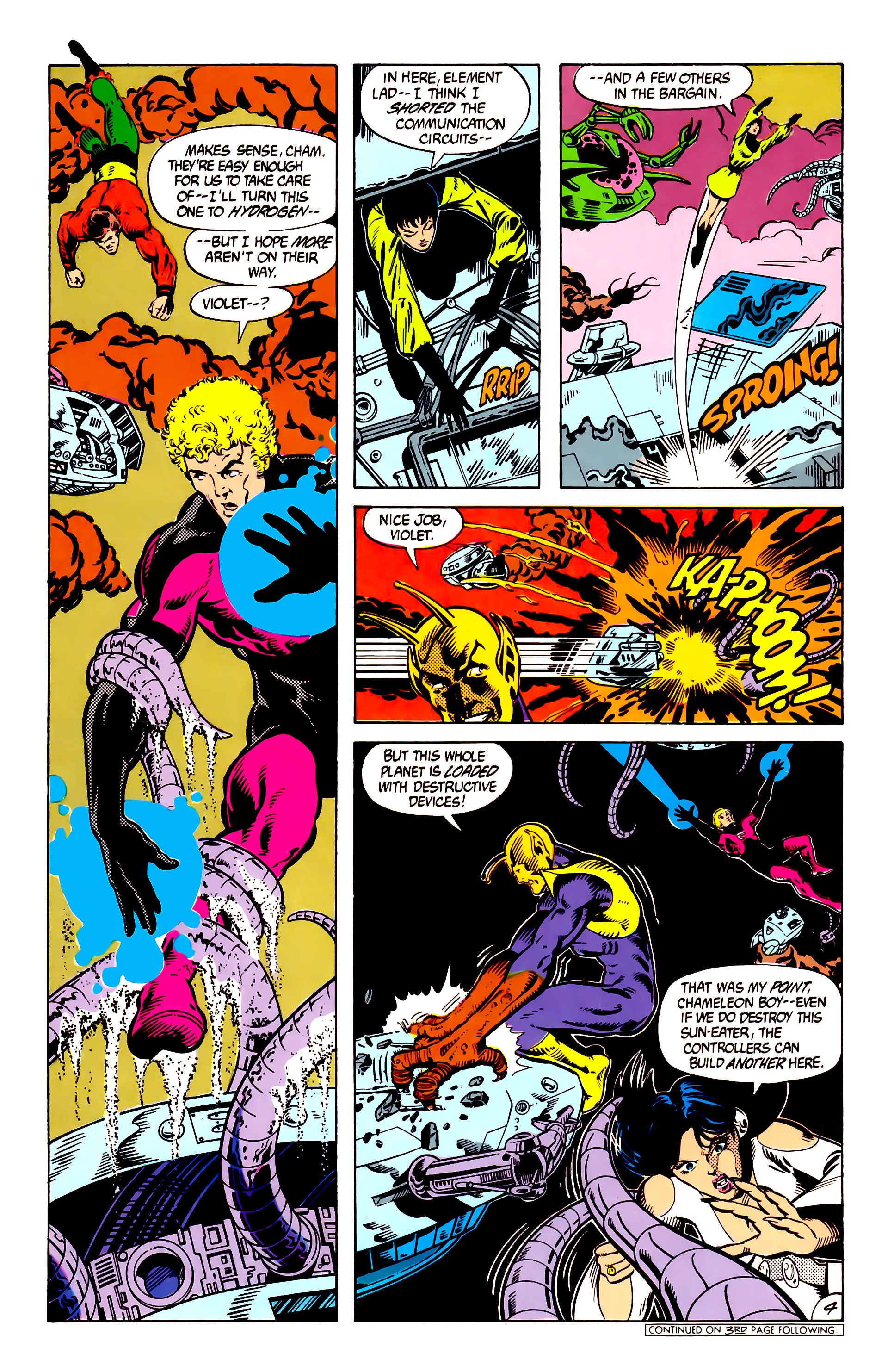 Read online Legion of Super-Heroes (1984) comic -  Issue #8 - 6
