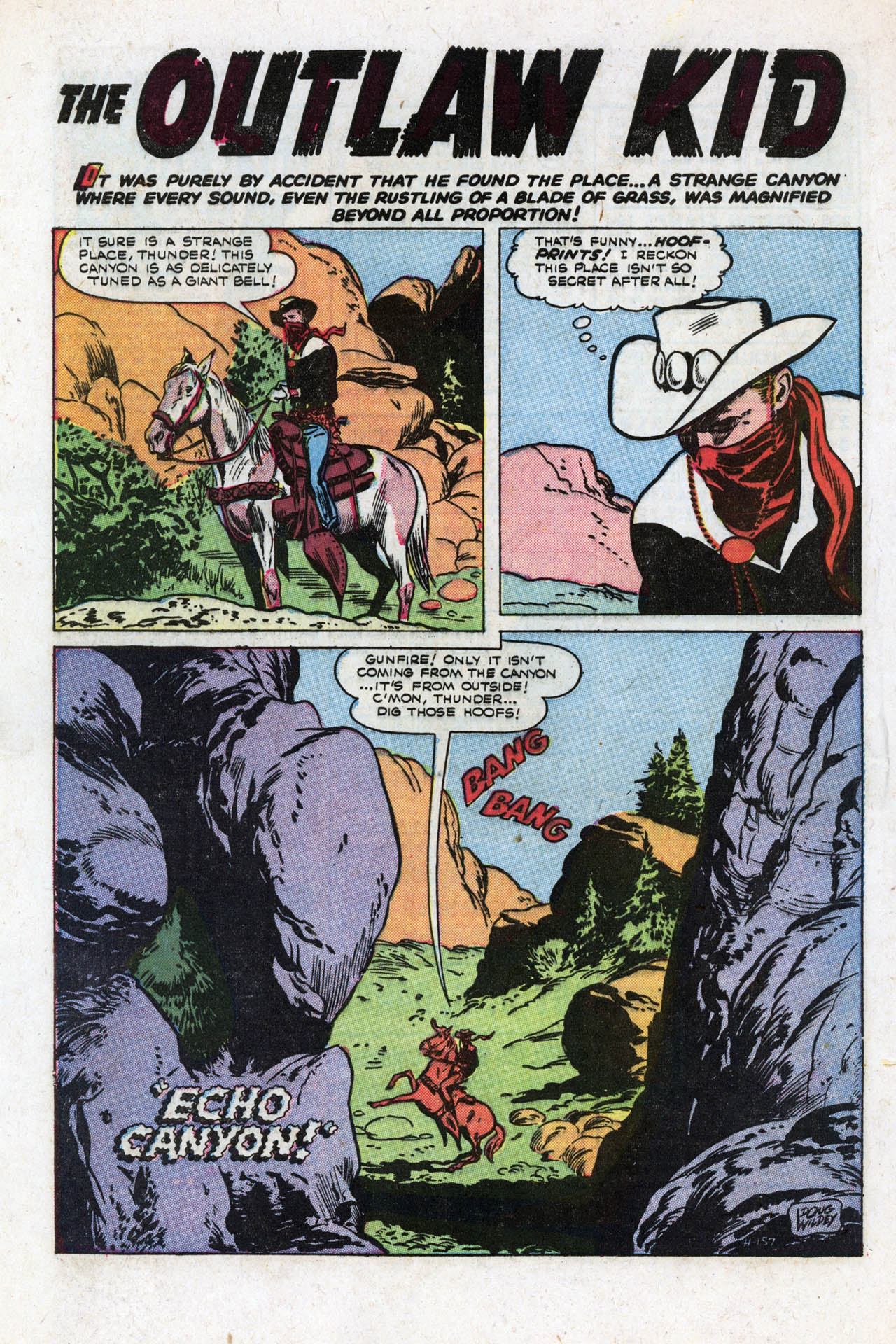 Read online The Outlaw Kid (1954) comic -  Issue #9 - 28