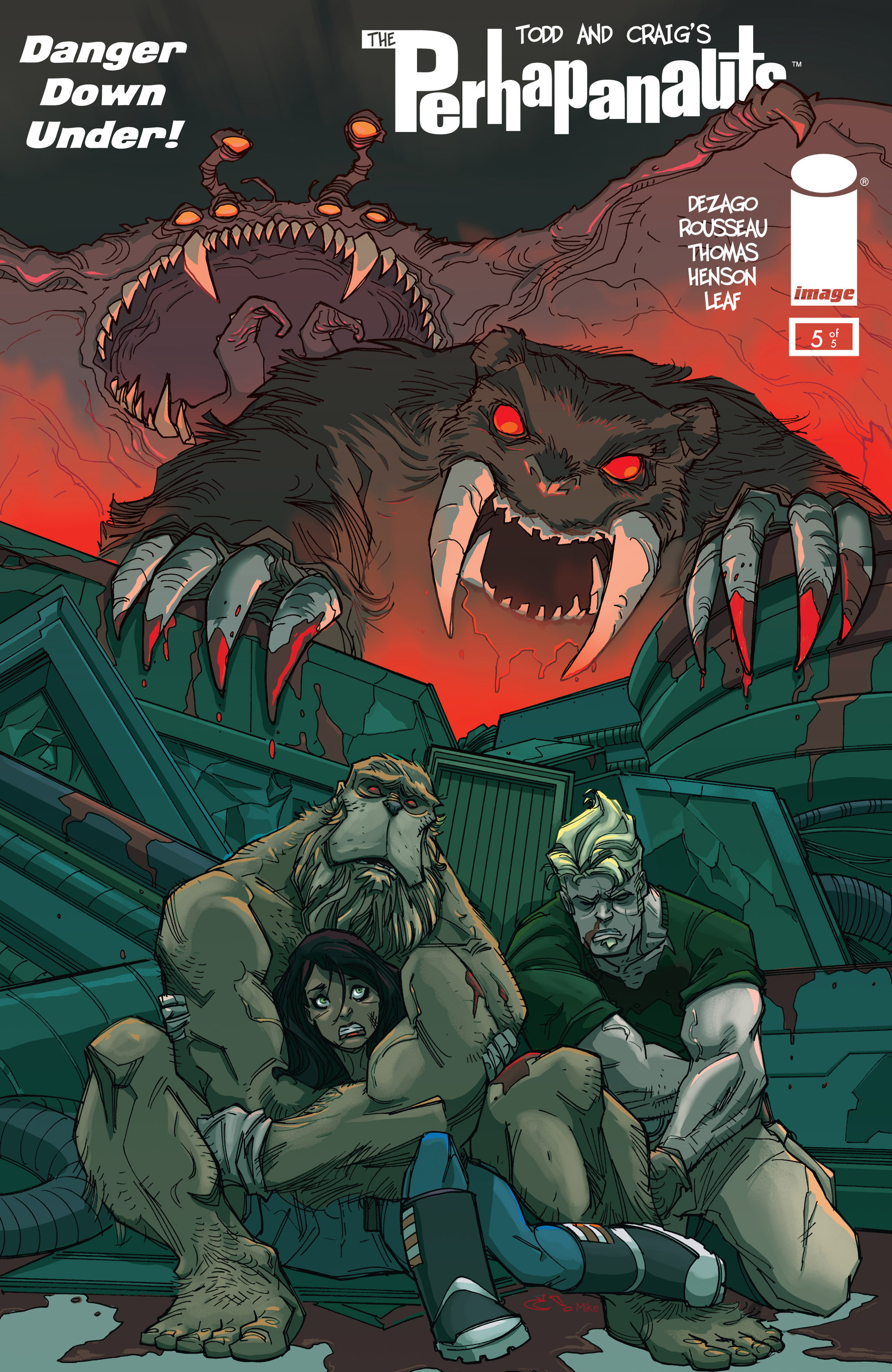 Read online The Perhapanauts: Danger Down Under! comic -  Issue #5 - 1