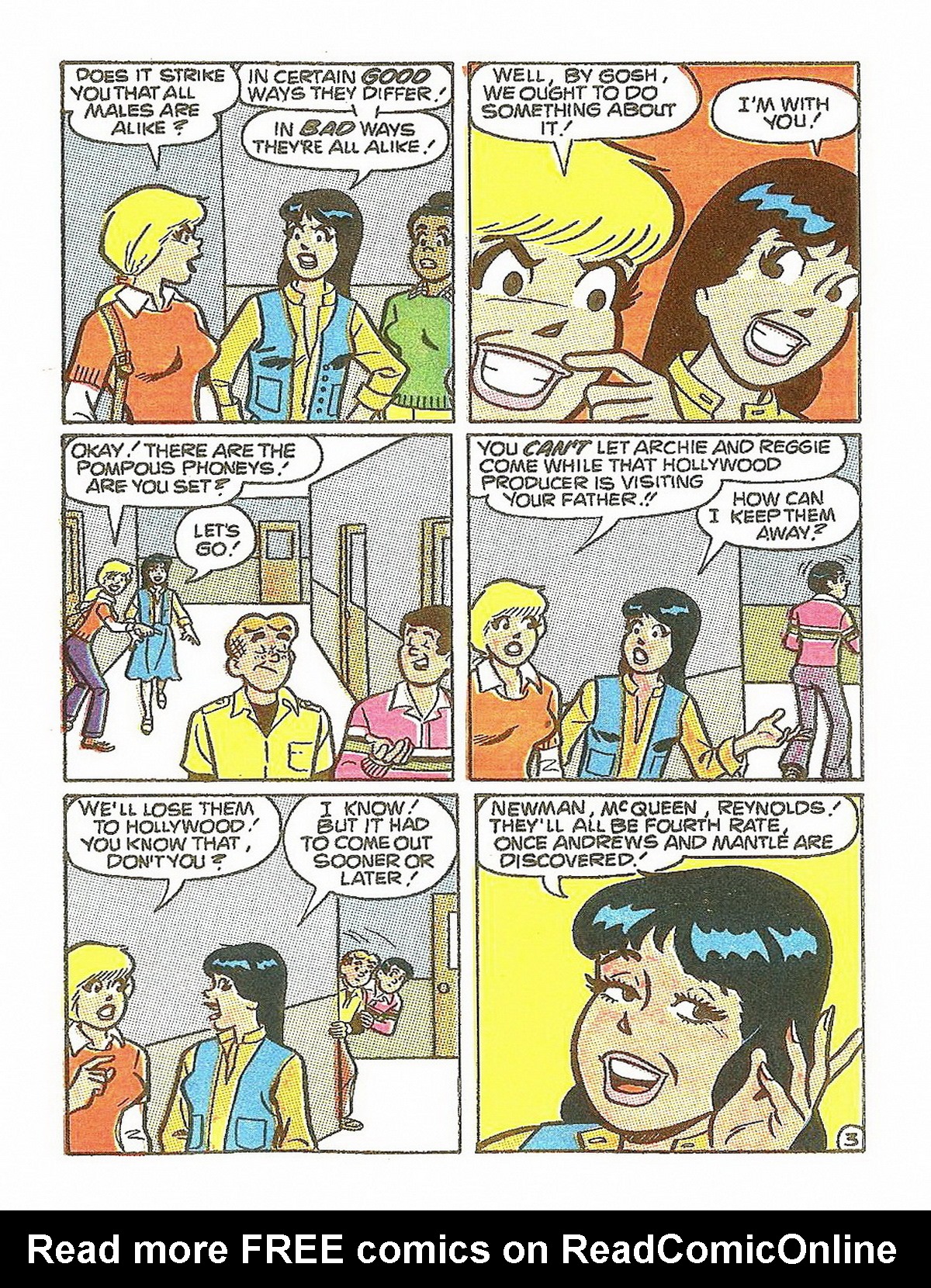 Read online Betty and Veronica Digest Magazine comic -  Issue #29 - 126