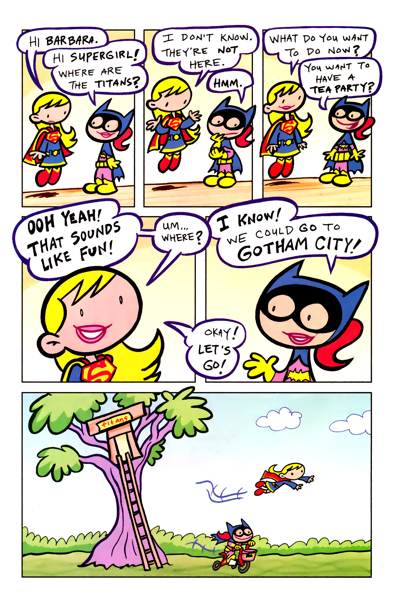 Read online Tiny Titans comic -  Issue #10 - 9