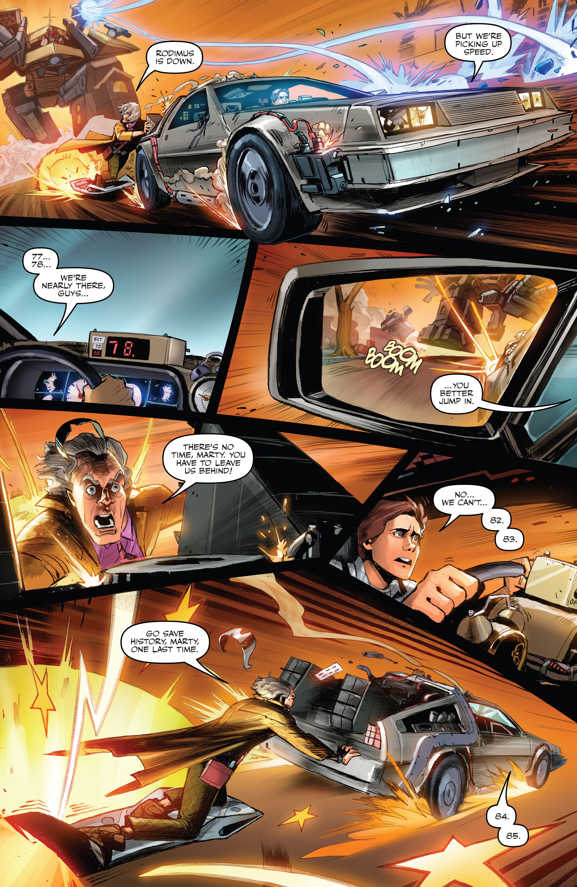 Read online Transformers: Back to the Future comic -  Issue #4 - 10