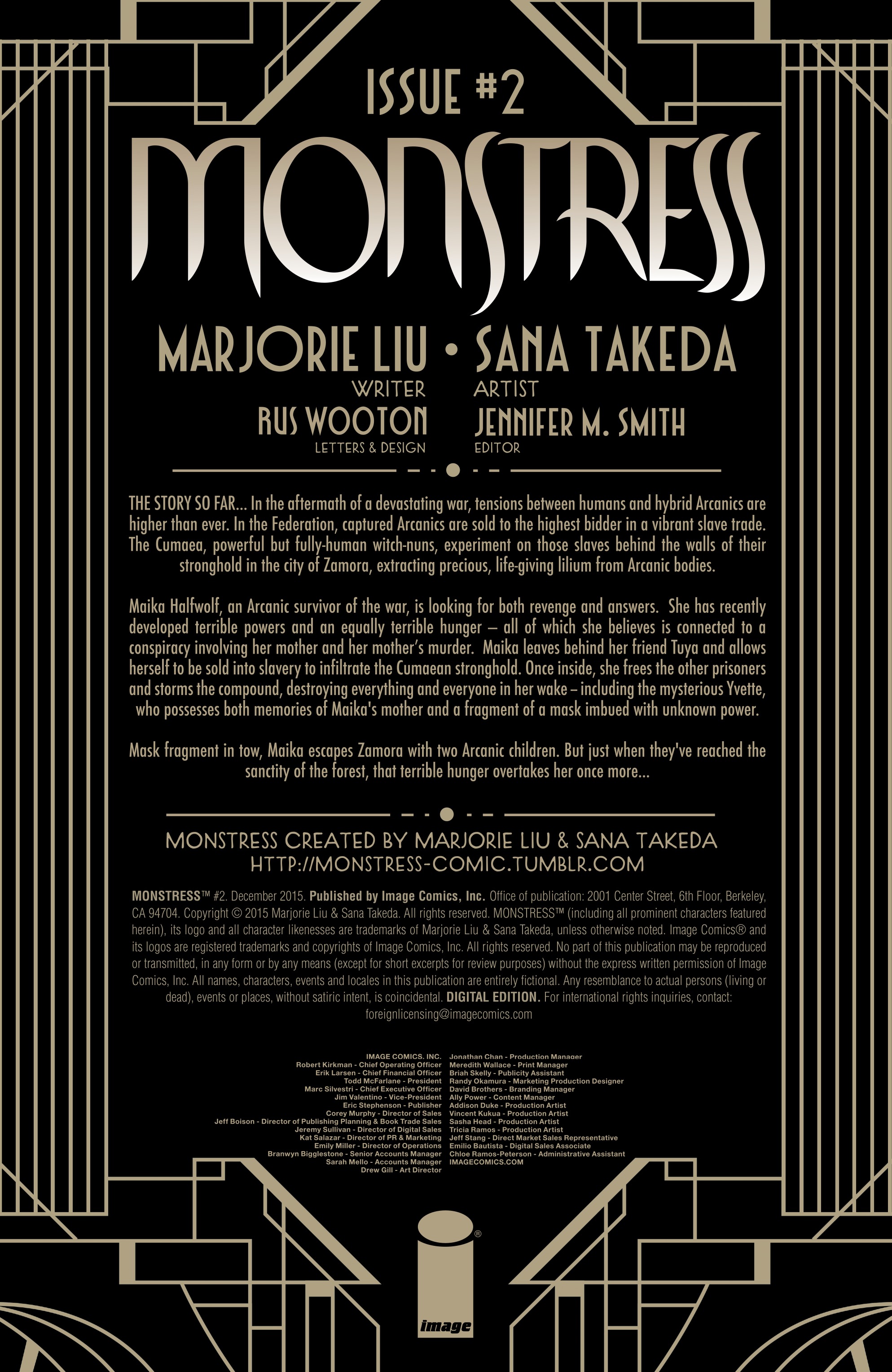 Read online Monstress comic -  Issue #2 - 2