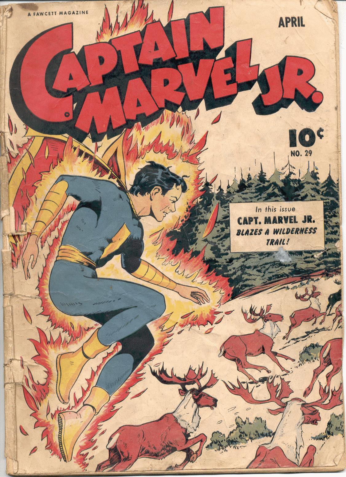 Read online Captain Marvel, Jr. comic -  Issue #29 - 1