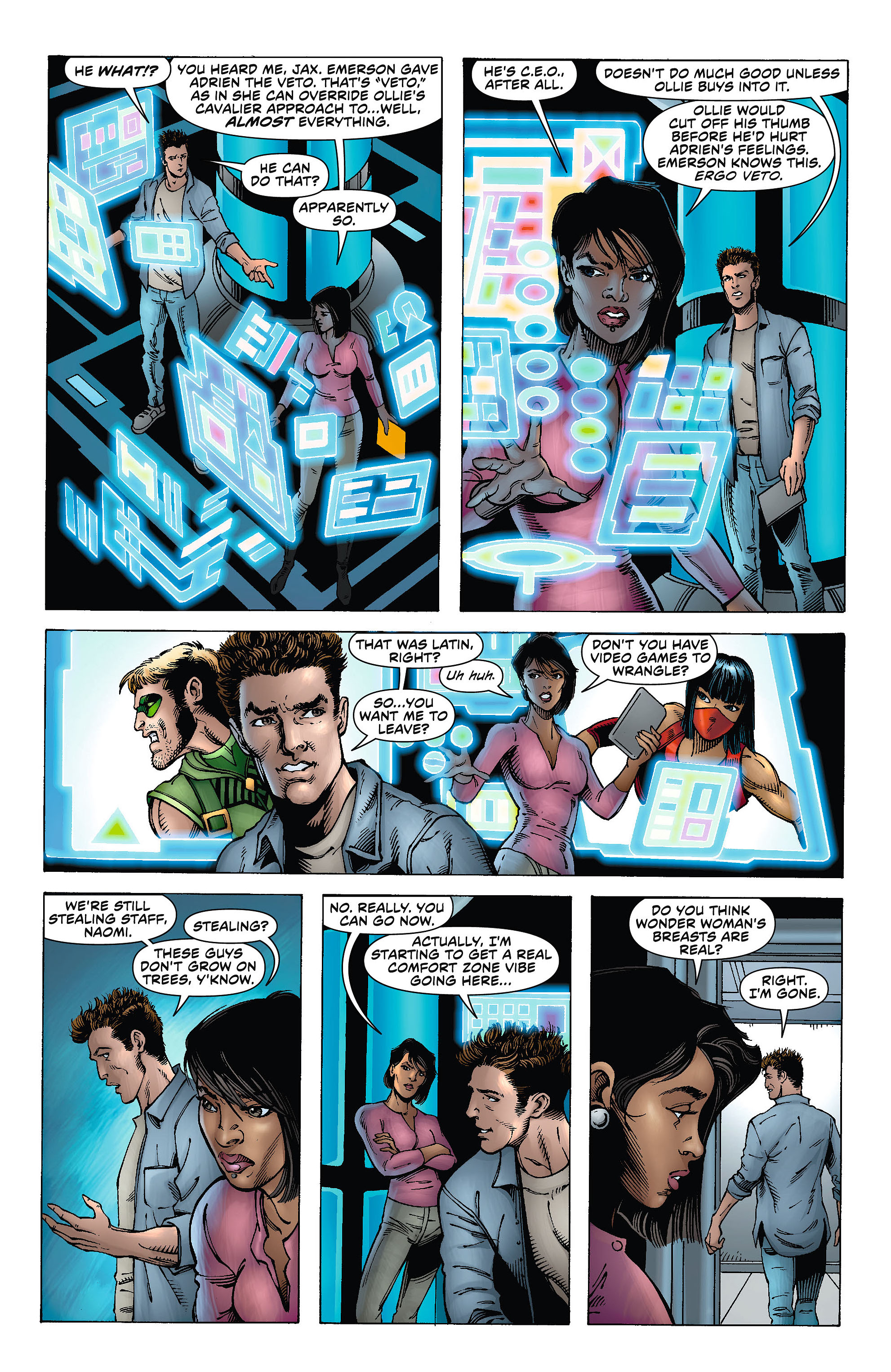 Read online Green Arrow (2011) comic -  Issue #5 - 5