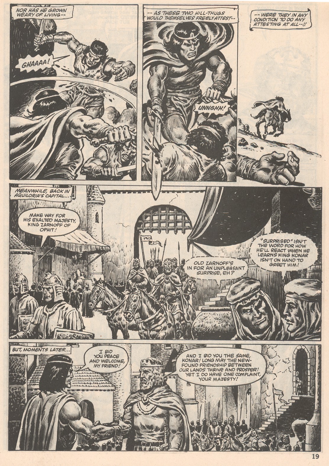 Read online The Savage Sword Of Conan comic -  Issue #104 - 19