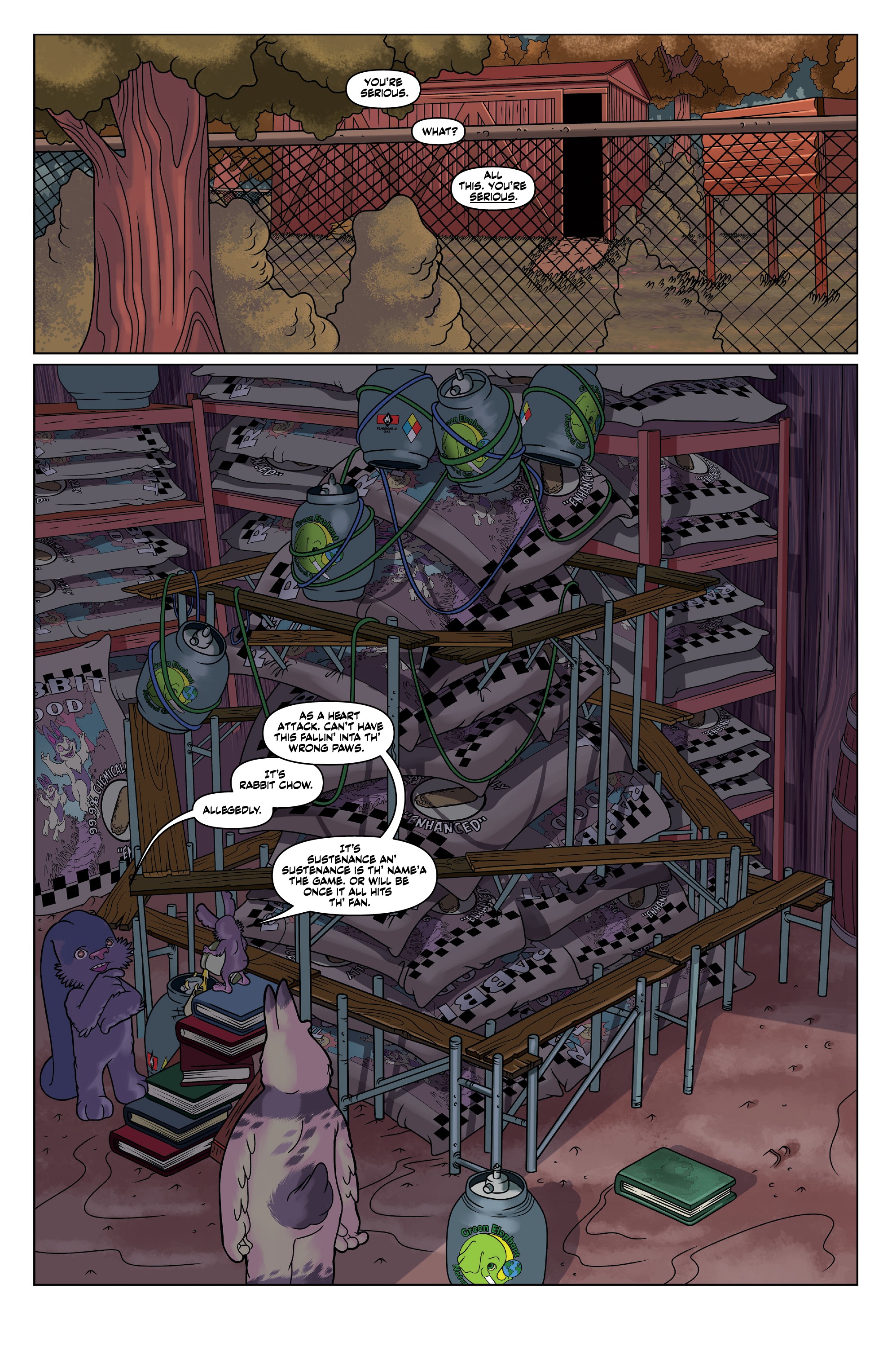 Read online Auntie Agatha's Home For Wayward Rabbits comic -  Issue #4 - 4