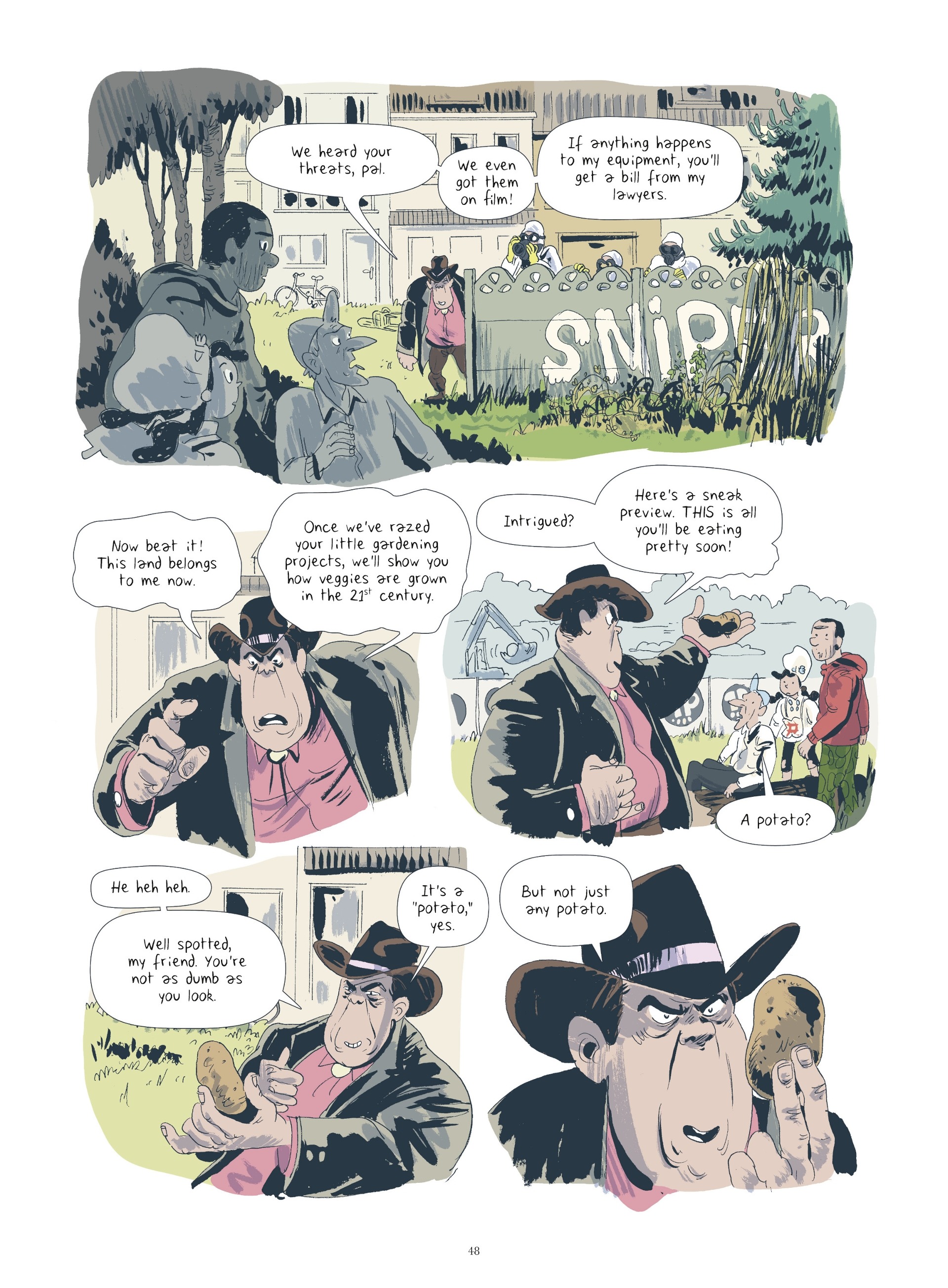Read online Yasmina and the Potato Eaters comic -  Issue #1 - 50