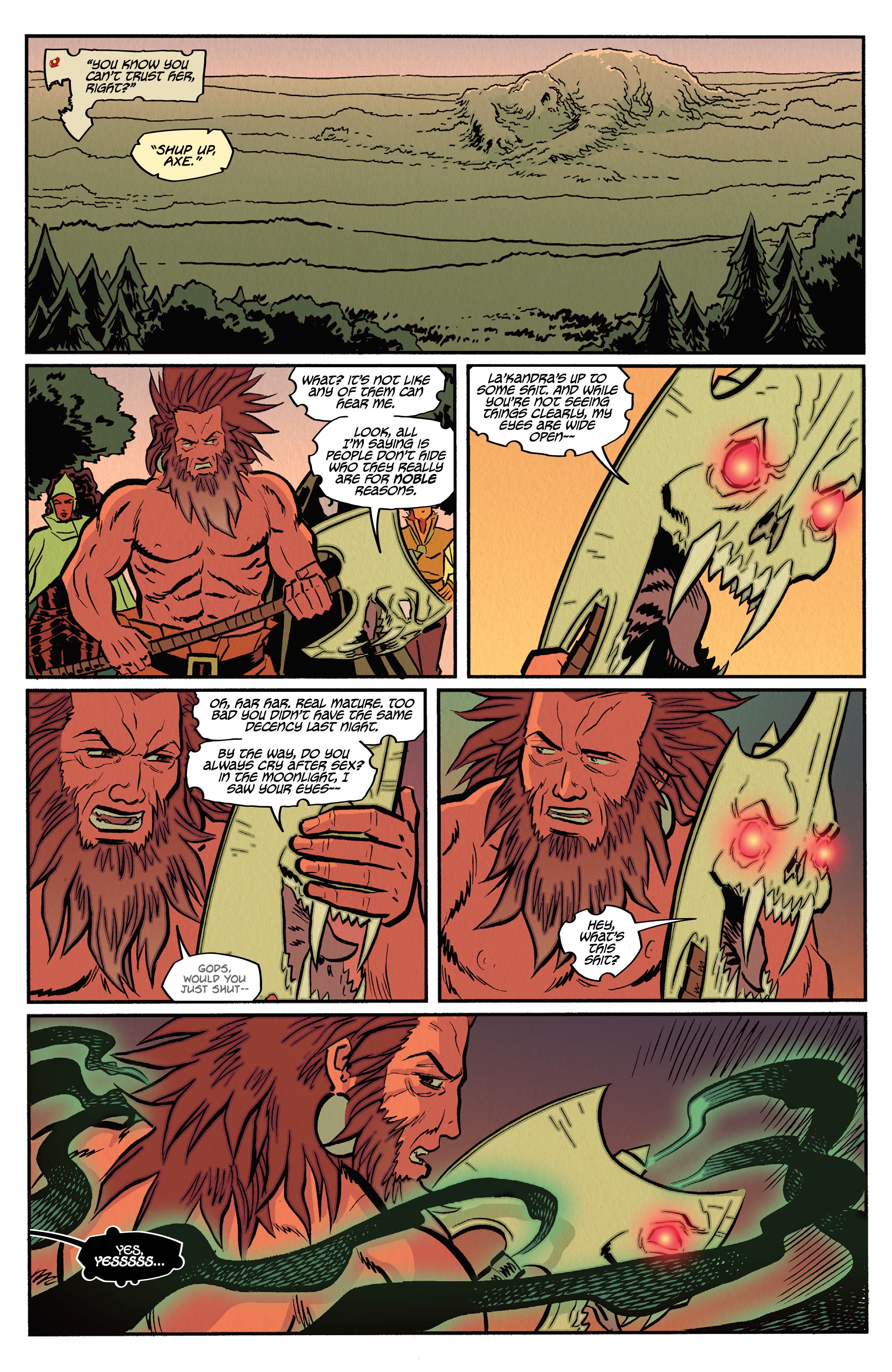 Read online Barbaric: The Harvest Blades comic -  Issue # Full - 23