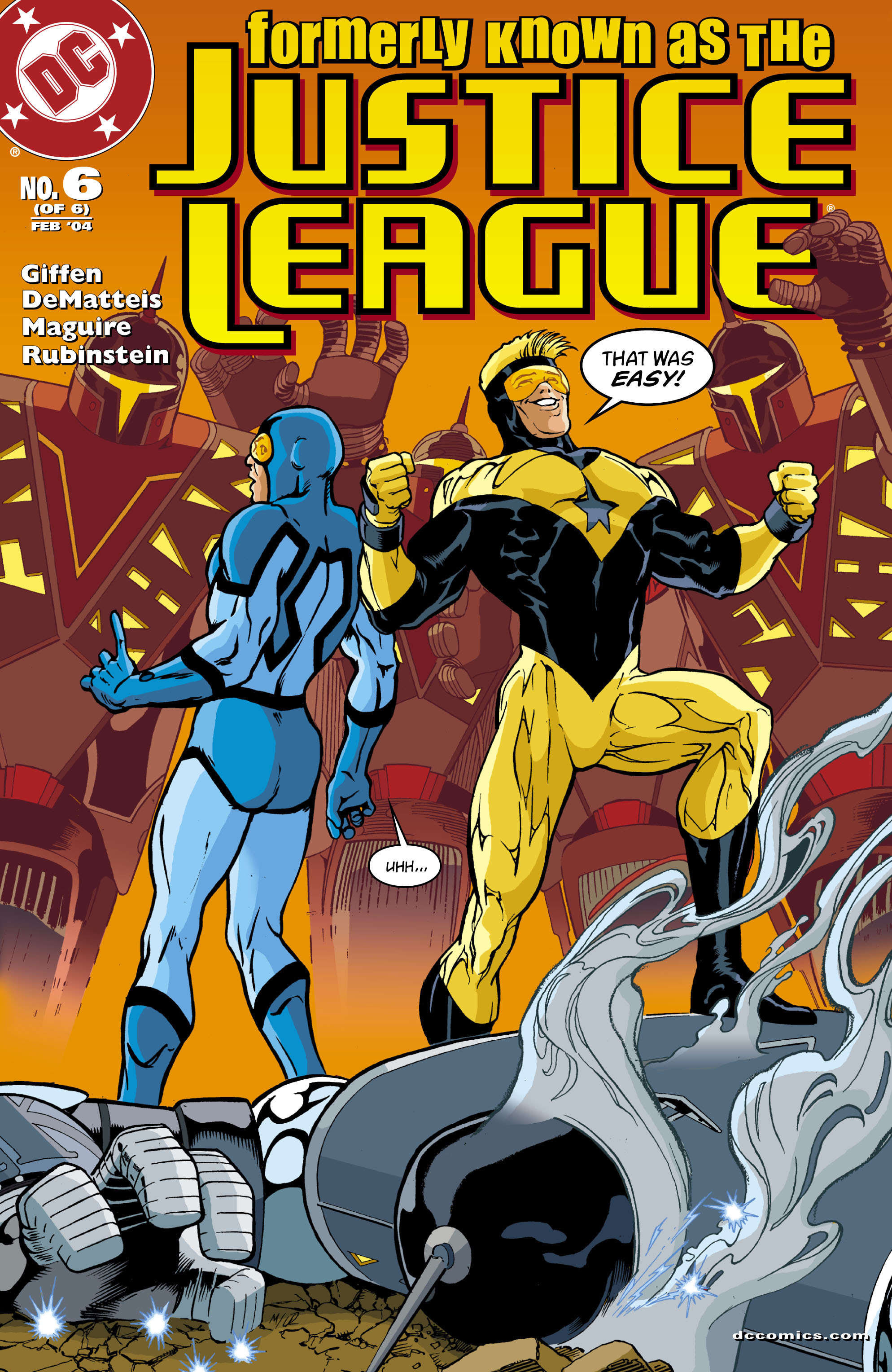 Read online Formerly Known as the Justice League comic -  Issue #6 - 1