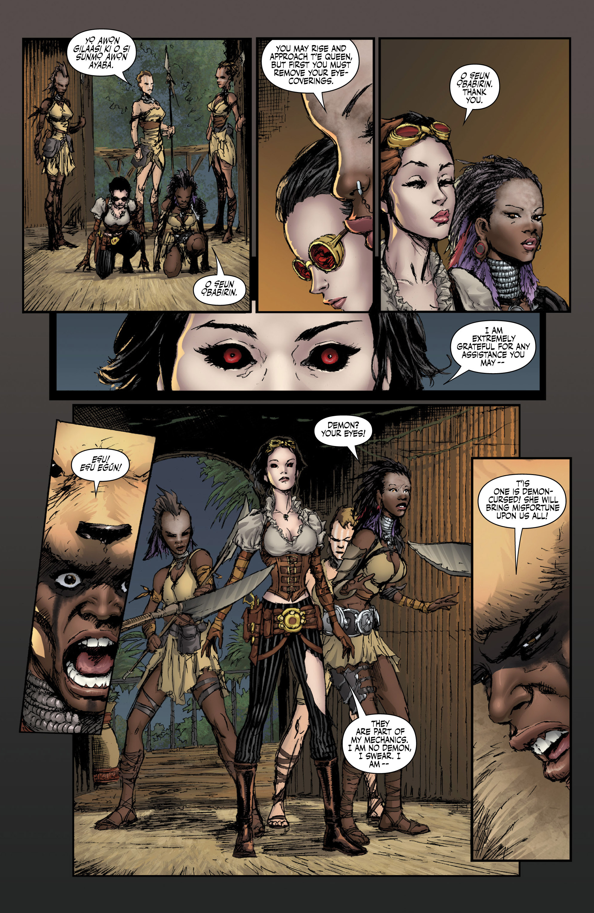 Read online Lady Mechanika: The Tablet of Destinies comic -  Issue #5 - 22