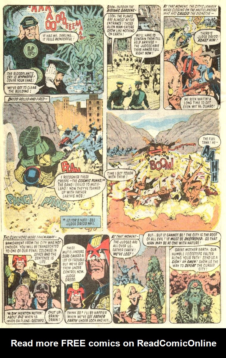 Read online Judge Dredd (1983) comic -  Issue #4 - 21