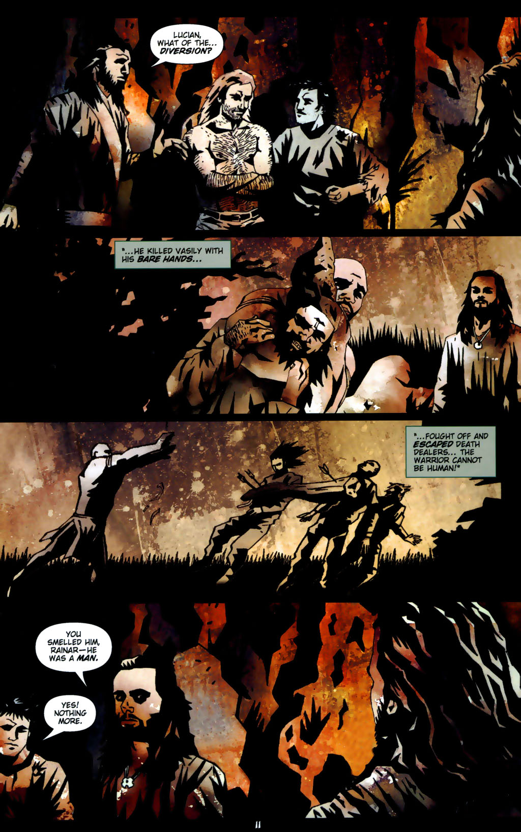 Read online Underworld: Red In Tooth And Claw comic -  Issue #2 - 13