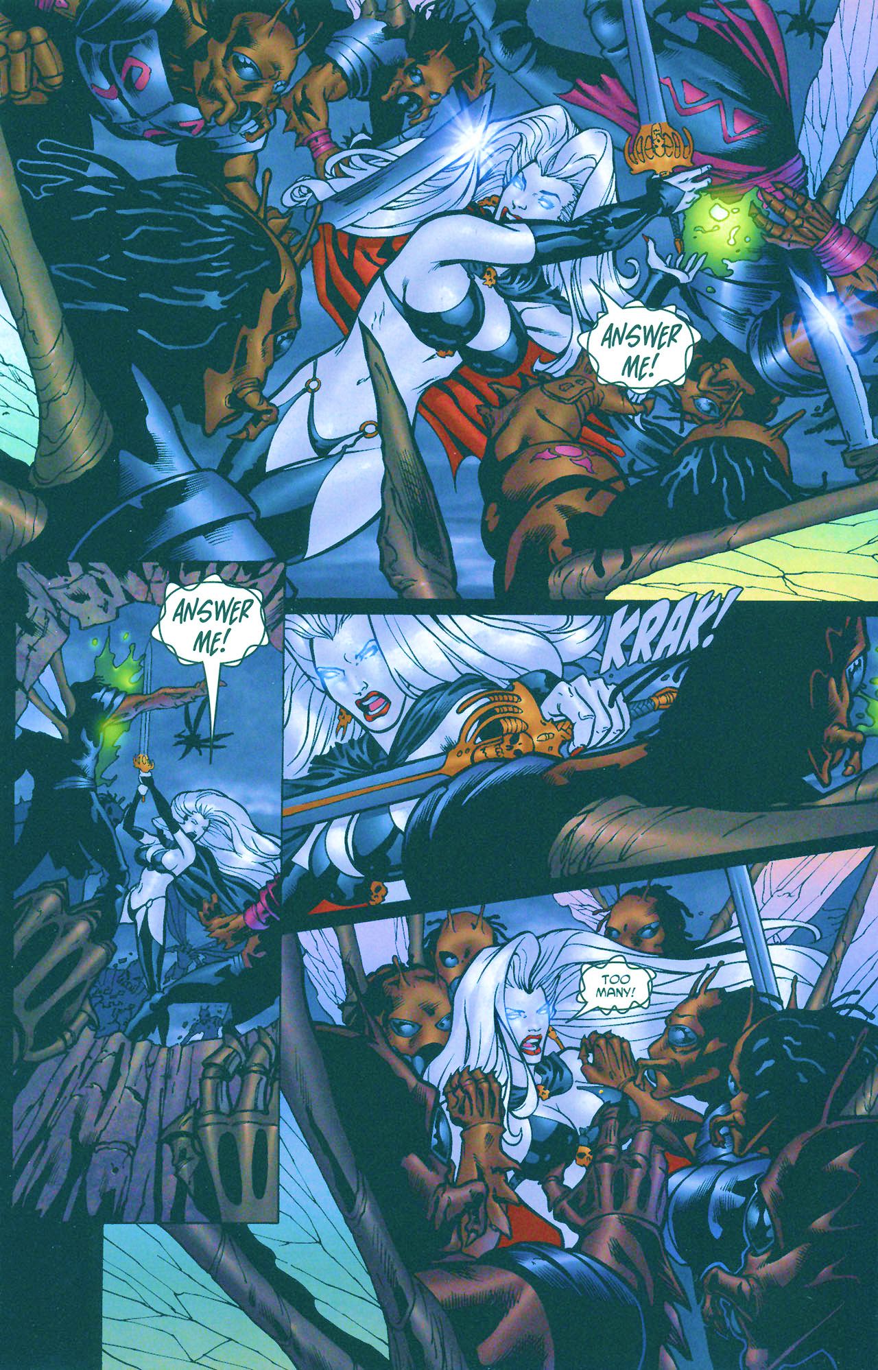 Read online Brian Pulido's Lady Death: Blacklands comic -  Issue #4 - 10