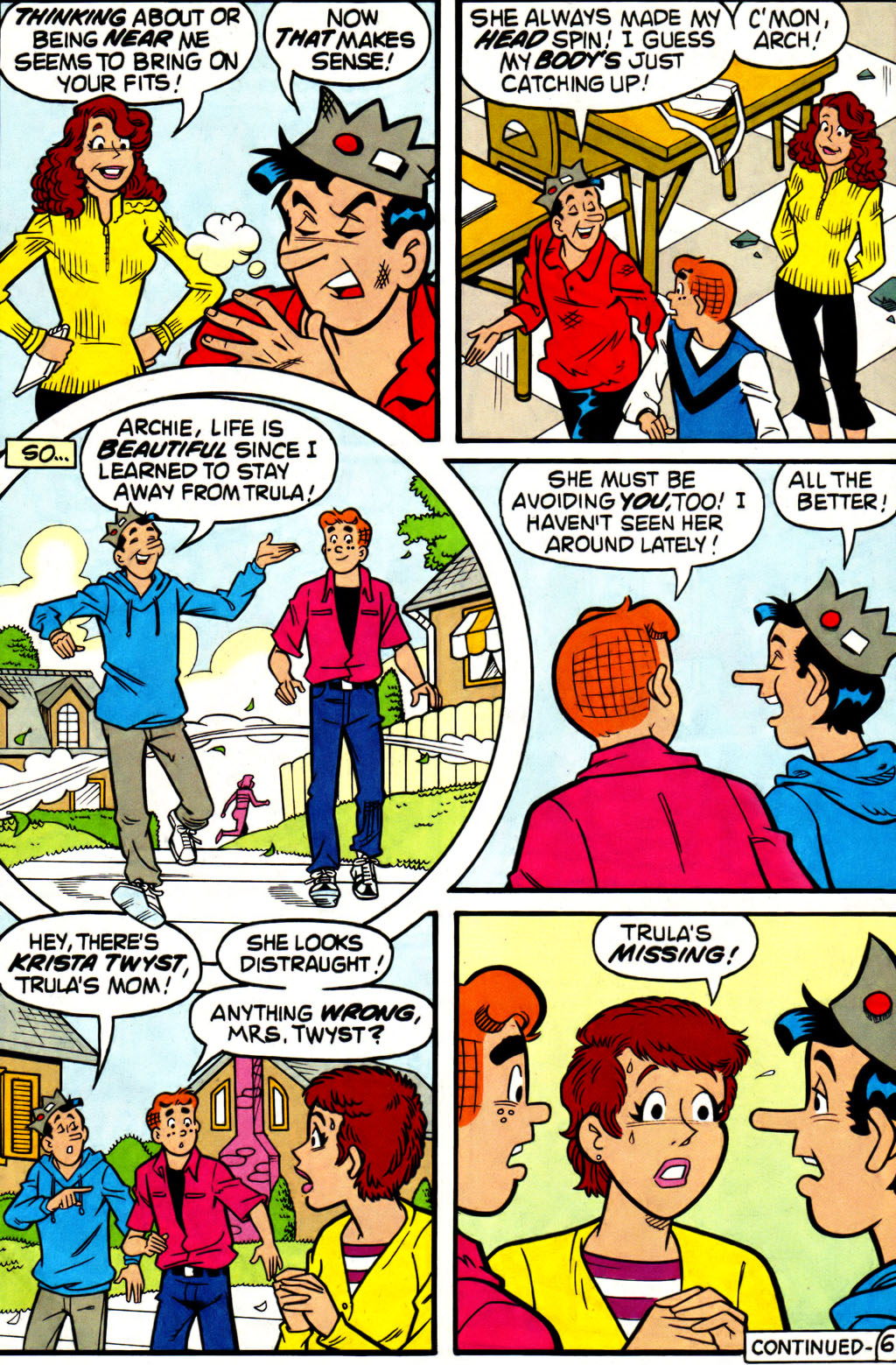 Read online Archie's Pal Jughead Comics comic -  Issue #132 - 7