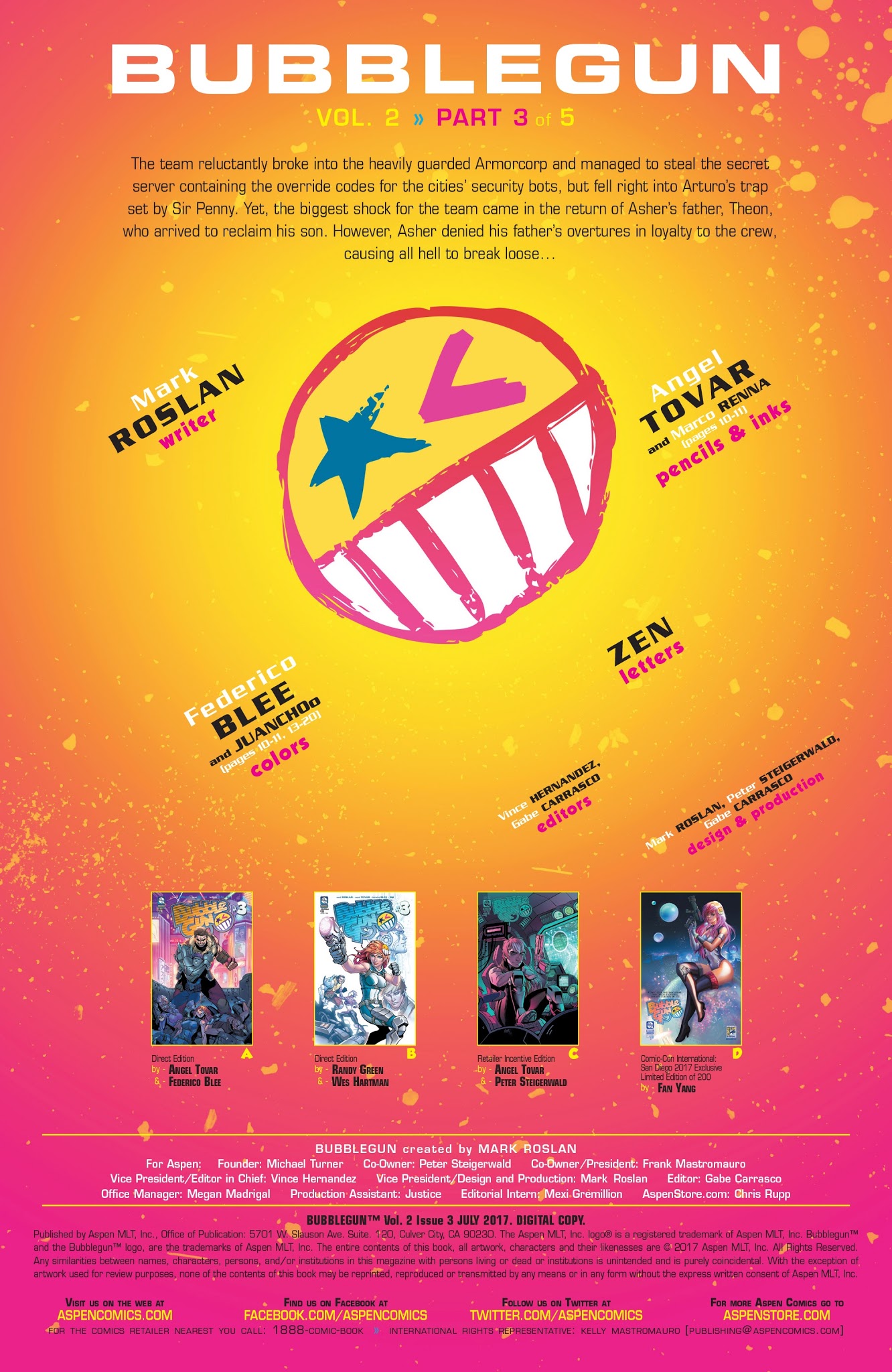 Read online BubbleGun (2017) comic -  Issue #3 - 3