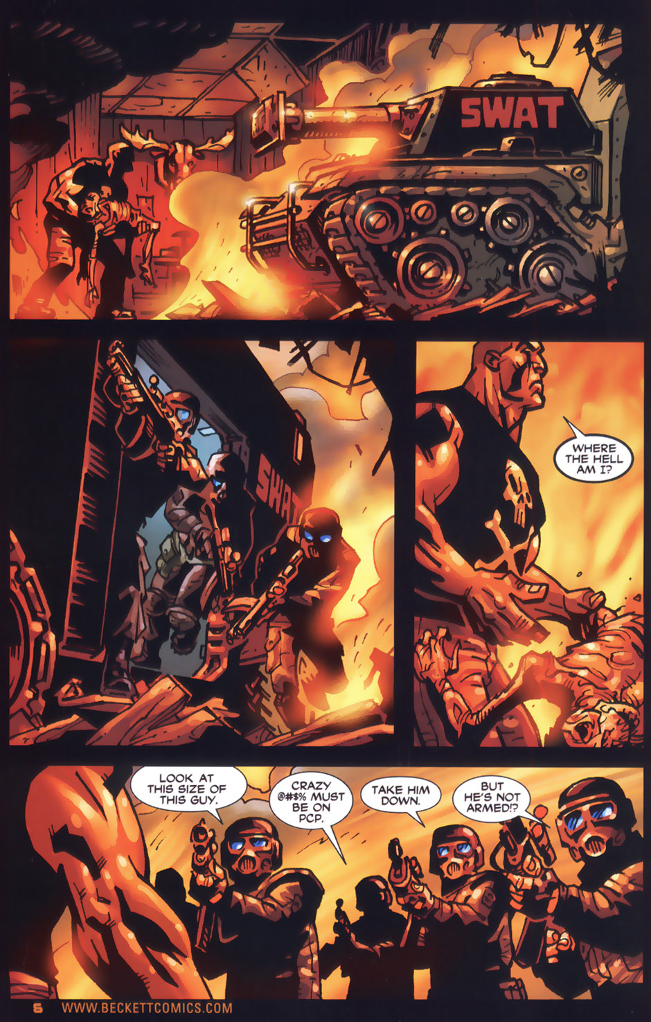 Read online Terminator 3 comic -  Issue #5 - 8