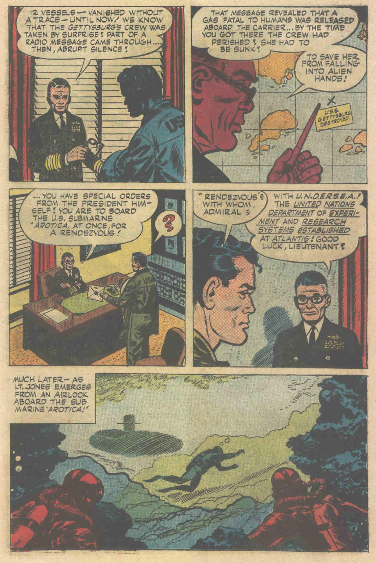 Read online Undersea Agent comic -  Issue #1 - 5