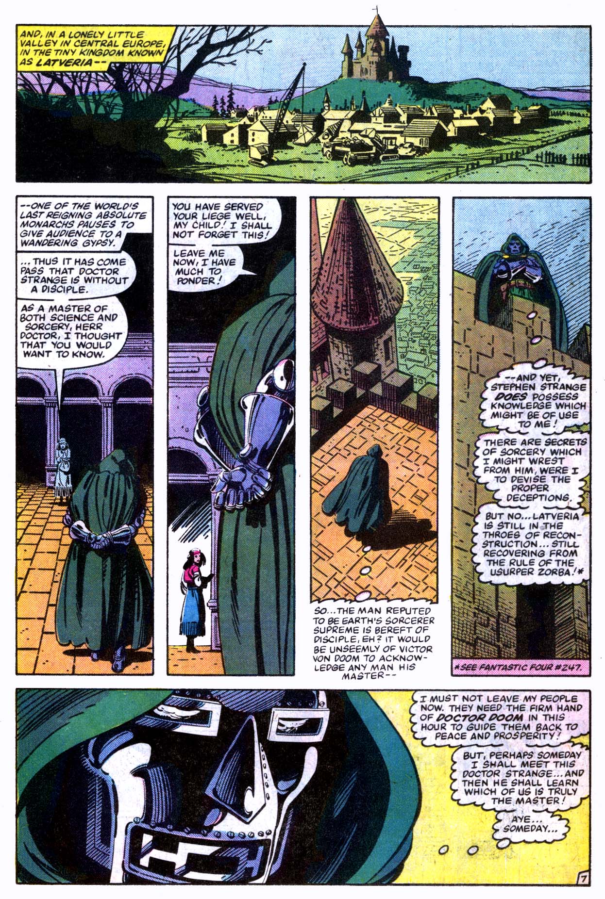 Read online Doctor Strange (1974) comic -  Issue #57 - 8