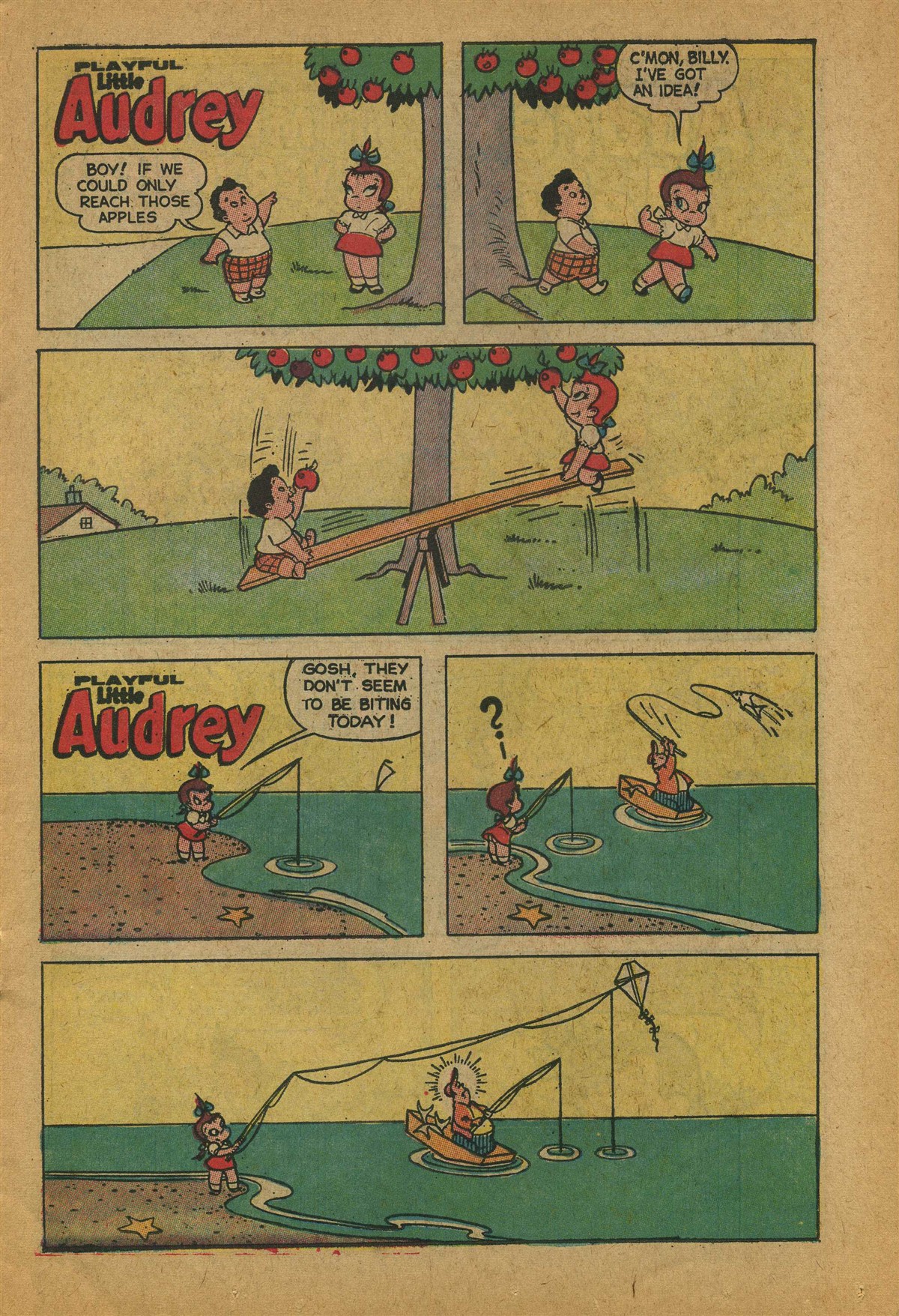 Read online Little Audrey And Melvin comic -  Issue #4 - 11