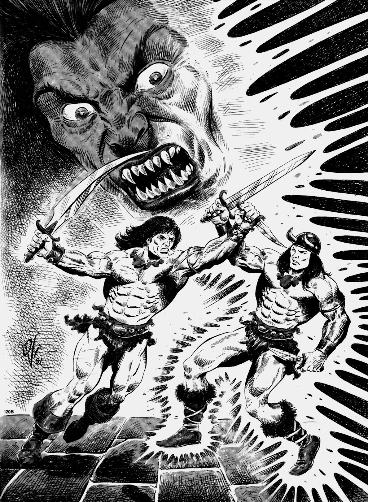 Read online Conan Saga comic -  Issue #60 - 59