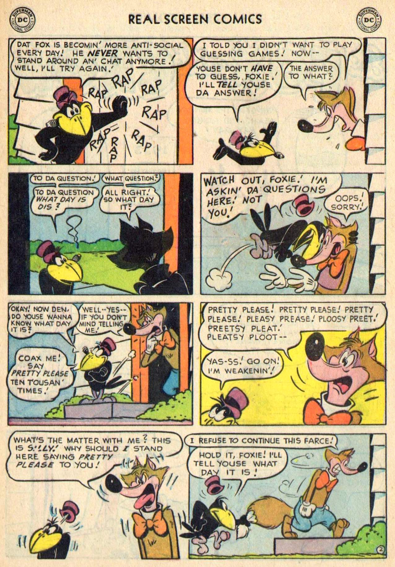 Read online Real Screen Comics comic -  Issue #60 - 28