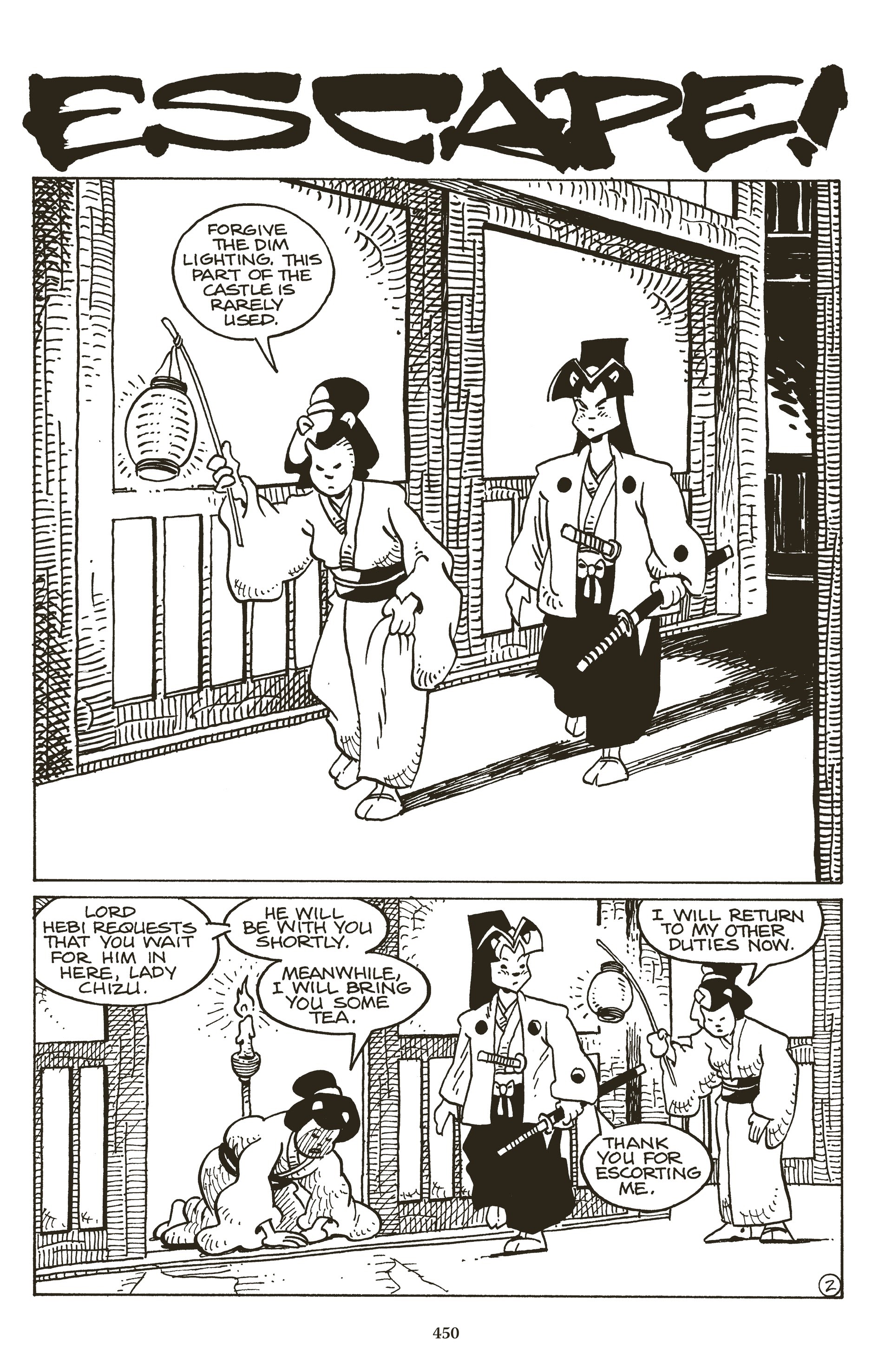 Read online The Usagi Yojimbo Saga (2021) comic -  Issue # TPB 3 (Part 5) - 45