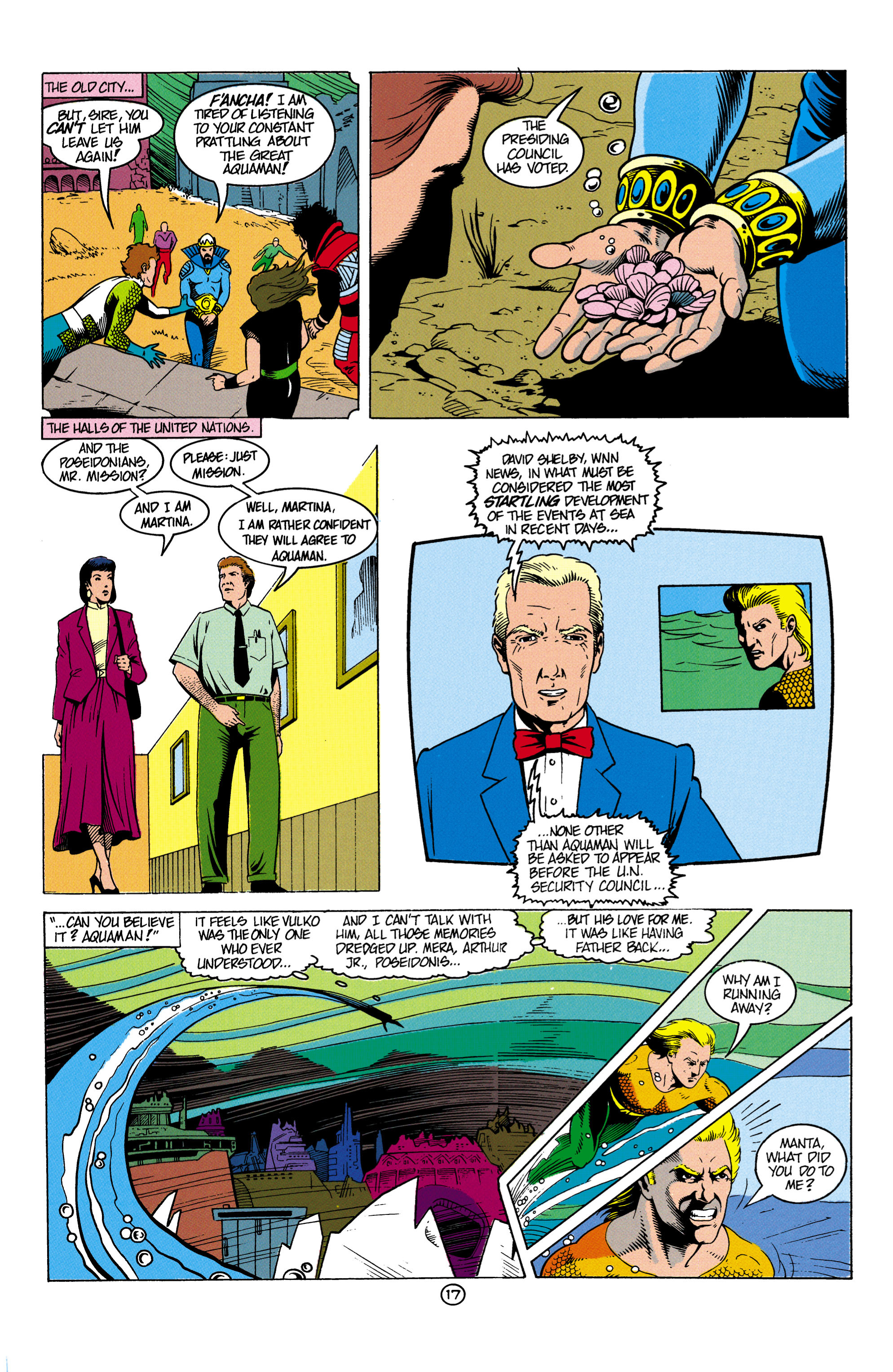 Read online Aquaman (1991) comic -  Issue #4 - 18