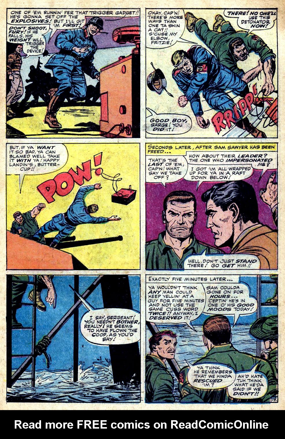 Read online Sgt. Fury comic -  Issue #25 - 27