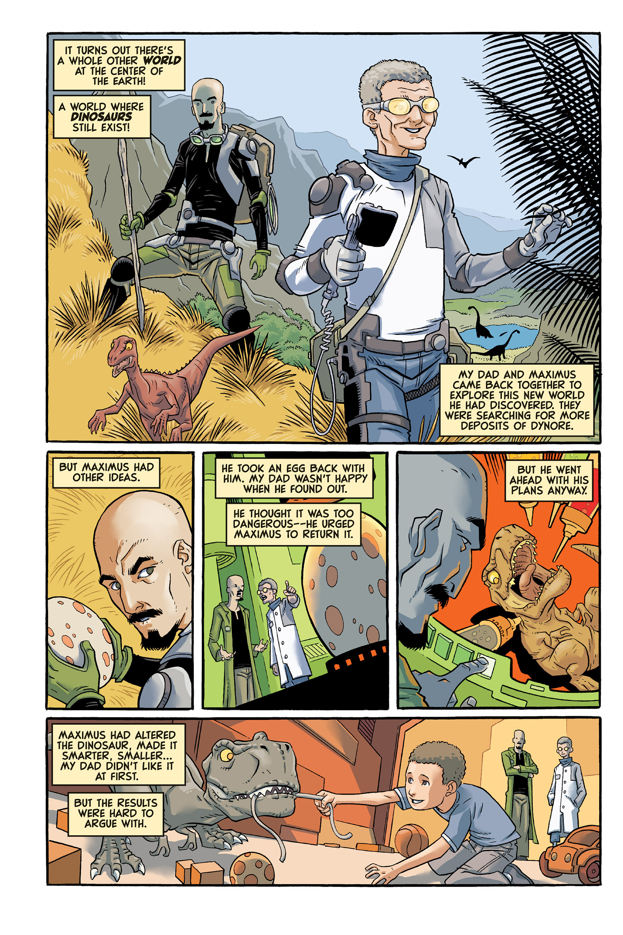 Read online Super Dinosaur (2011) comic -  Issue # _TPB 1 - 37