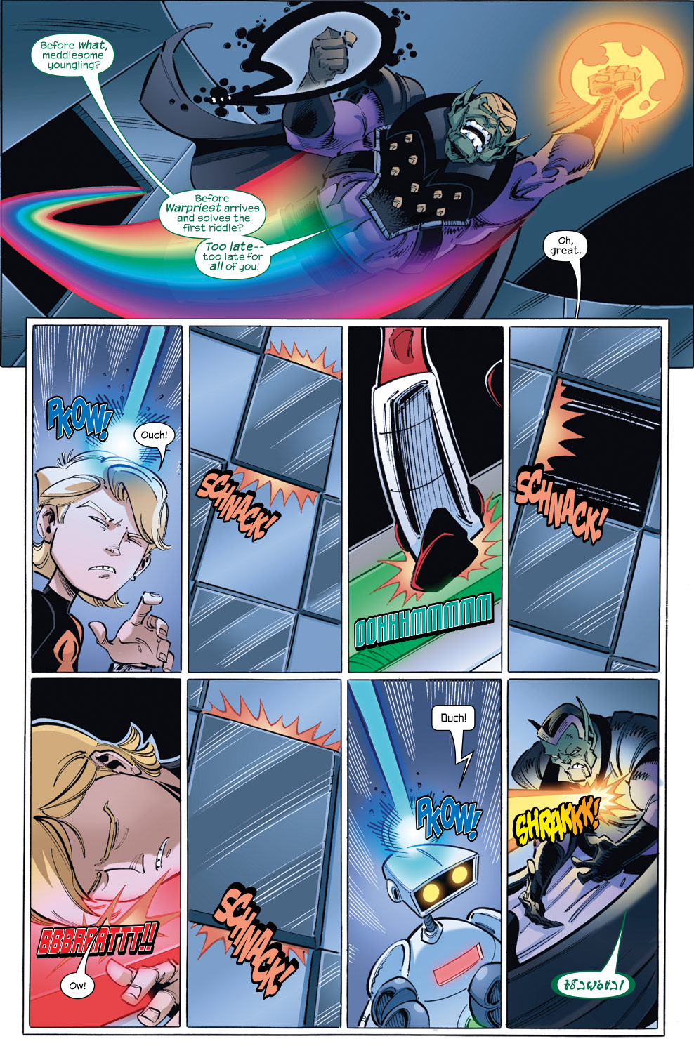 Read online Skrulls vs. Power Pack comic -  Issue #4 - 8