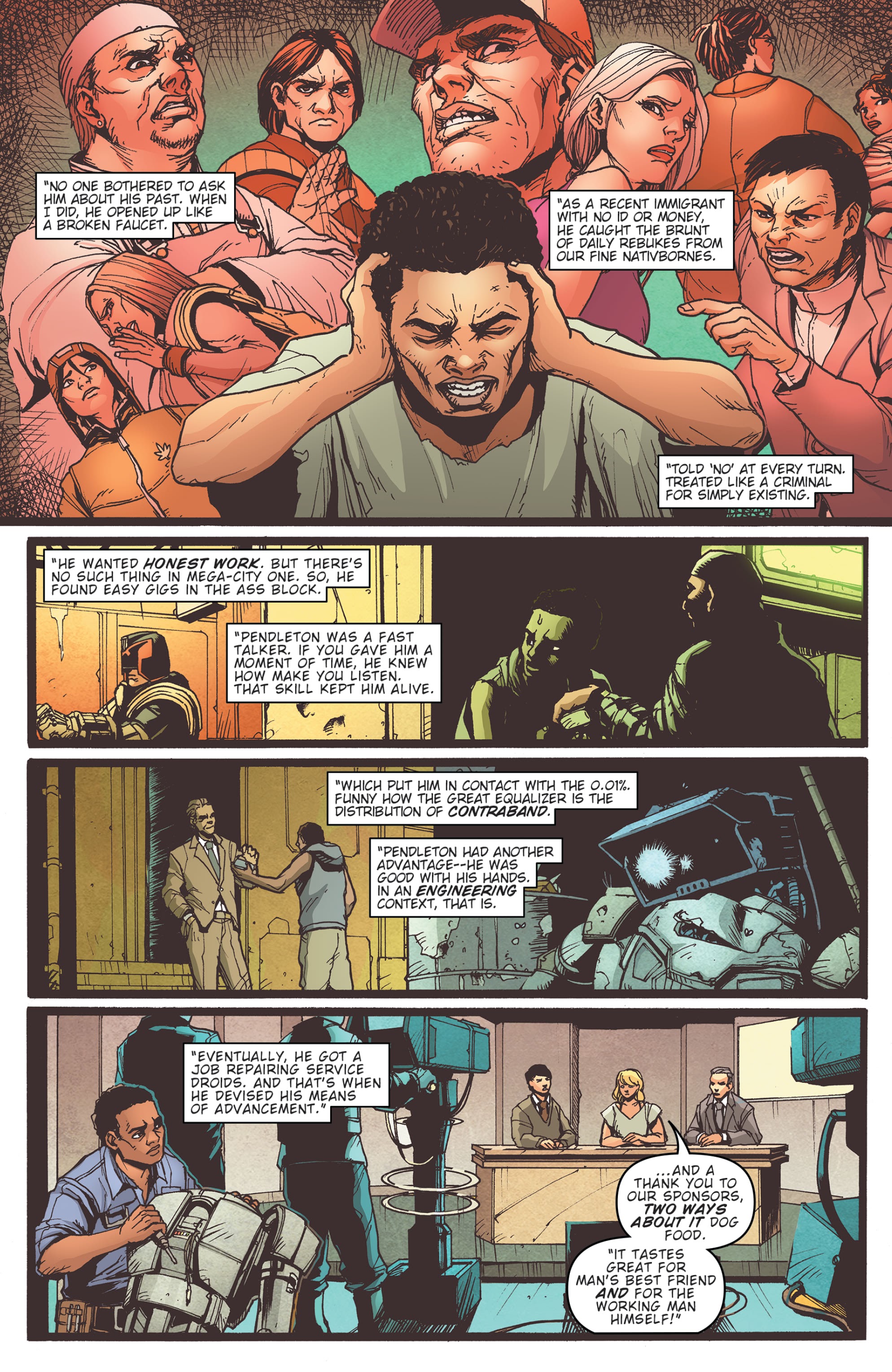 Read online Judge Dredd: False Witness comic -  Issue #3 - 9