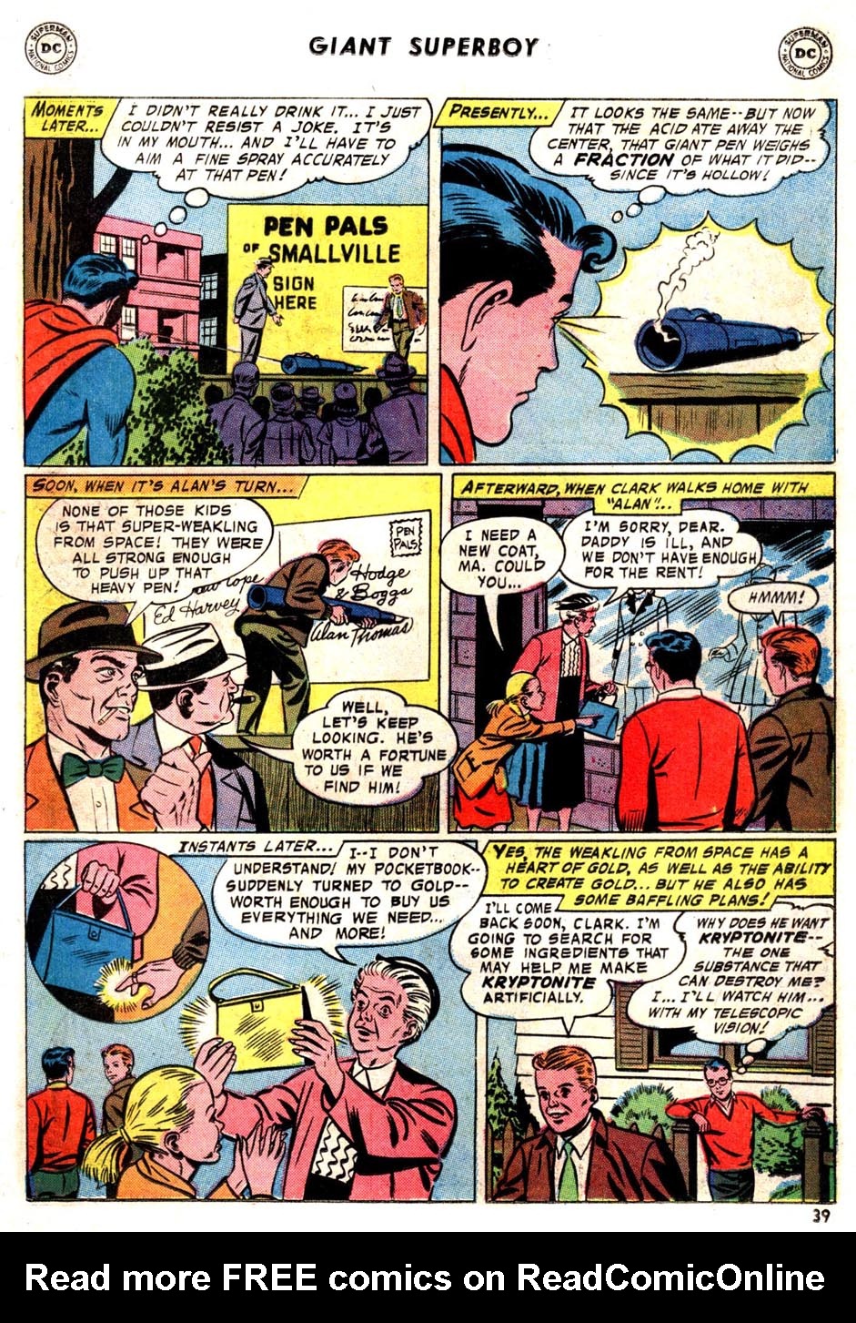 Read online Superboy (1949) comic -  Issue #129 - 38